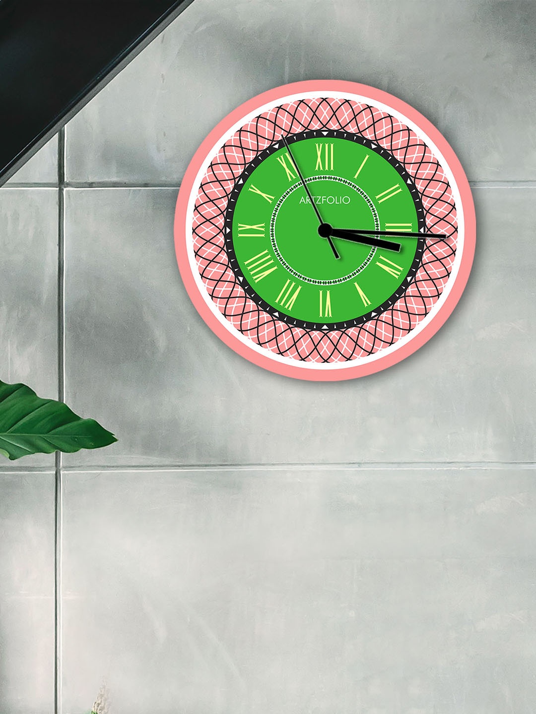 

ArtzFolio Multicoloured Printed Contemporary Wall Clock, Multi