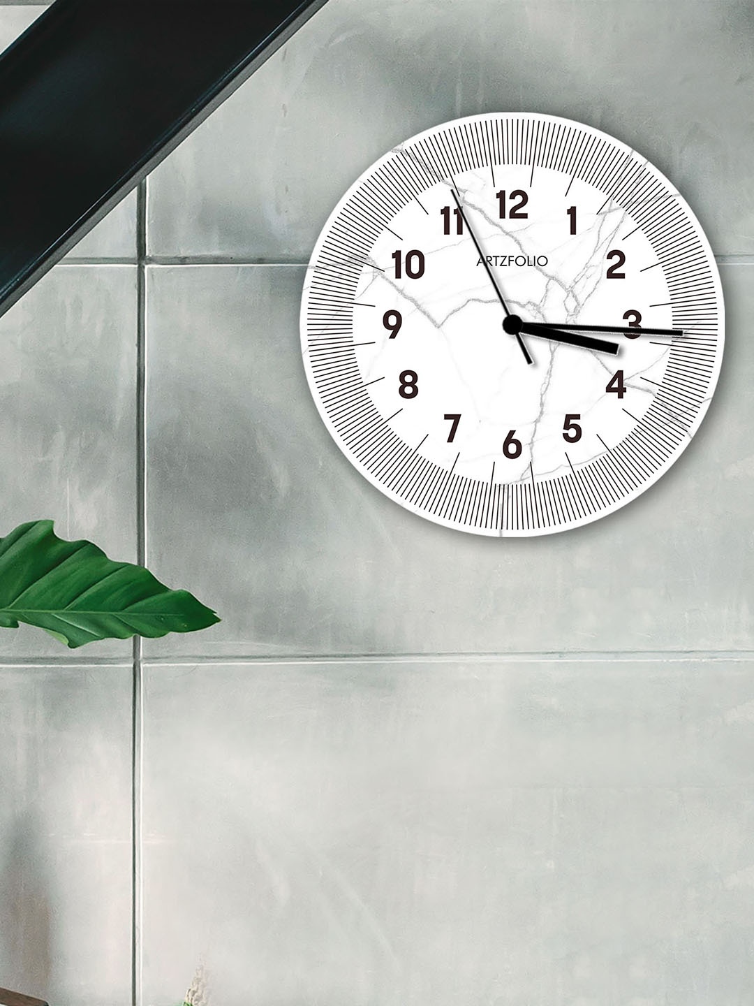 

ArtzFolio Multicoloured Printed Contemporary Wall Clock, Multi