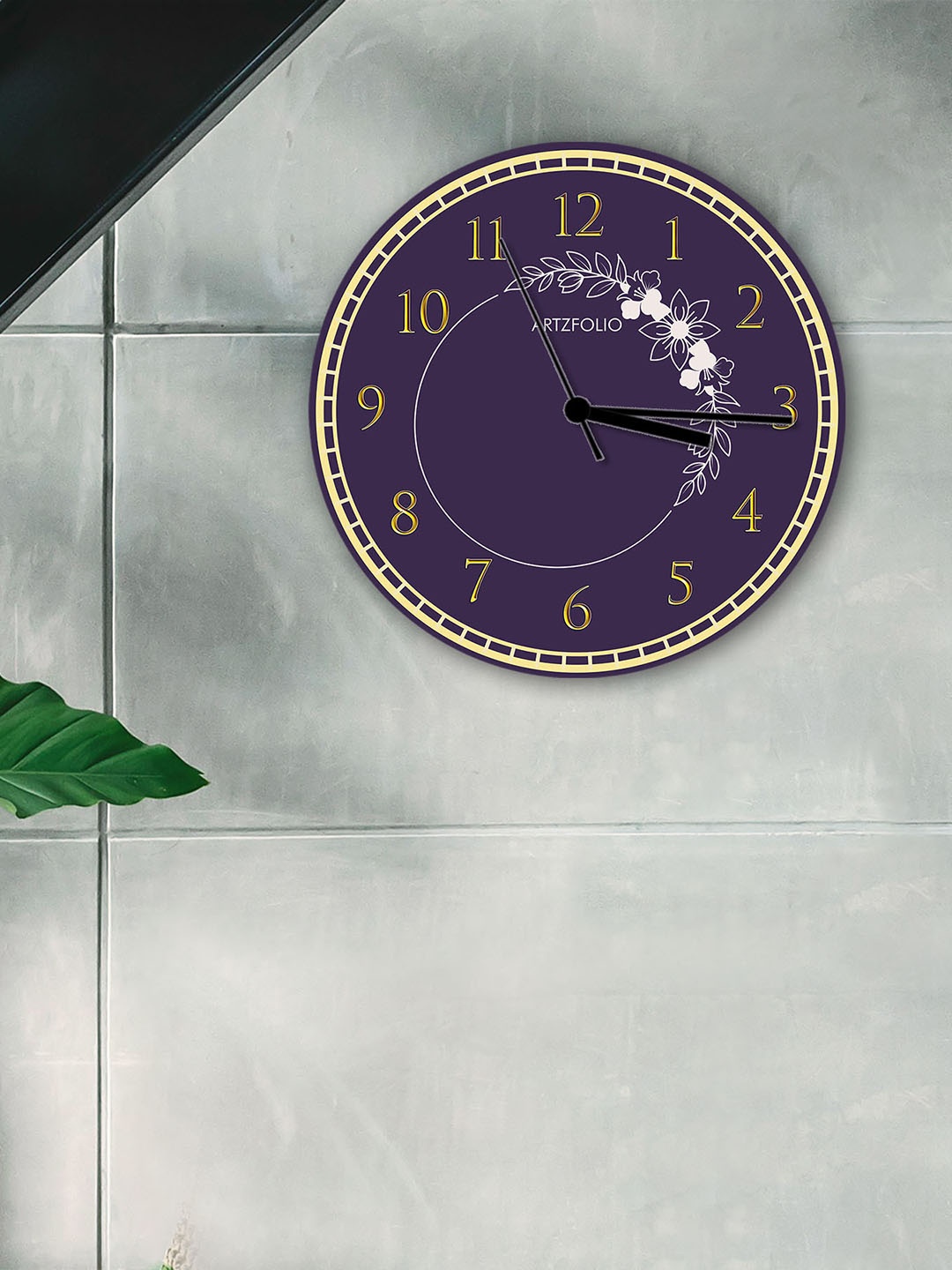 

ArtzFolio Multicoloured Printed Contemporary Wall Clock, Multi