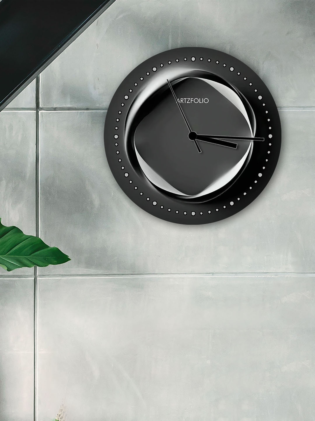 

ArtzFolio Multicoloured Printed Contemporary Wall Clock, Multi