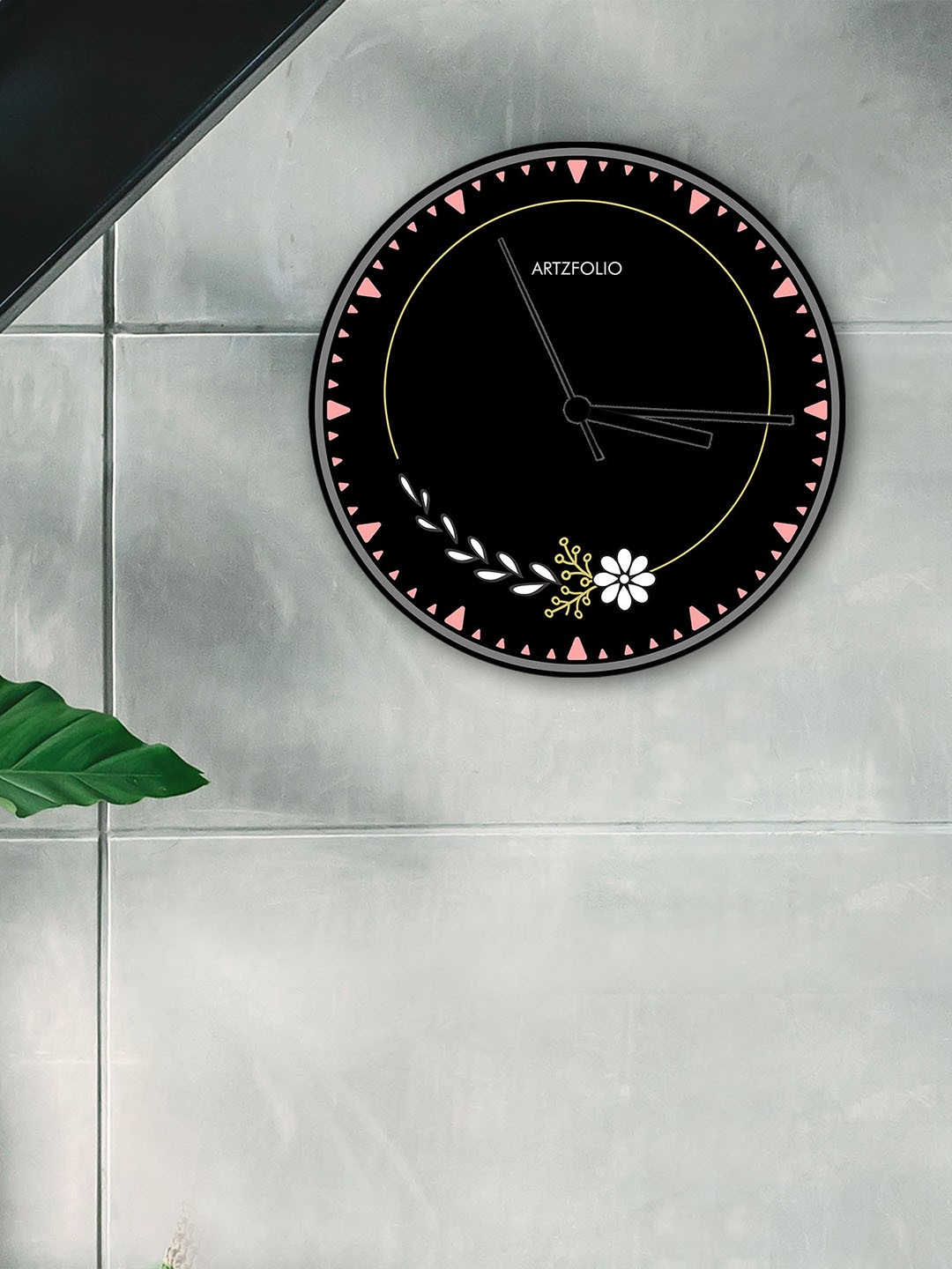 

ArtzFolio Multicoloured Printed Contemporary Wall Clock, Multi