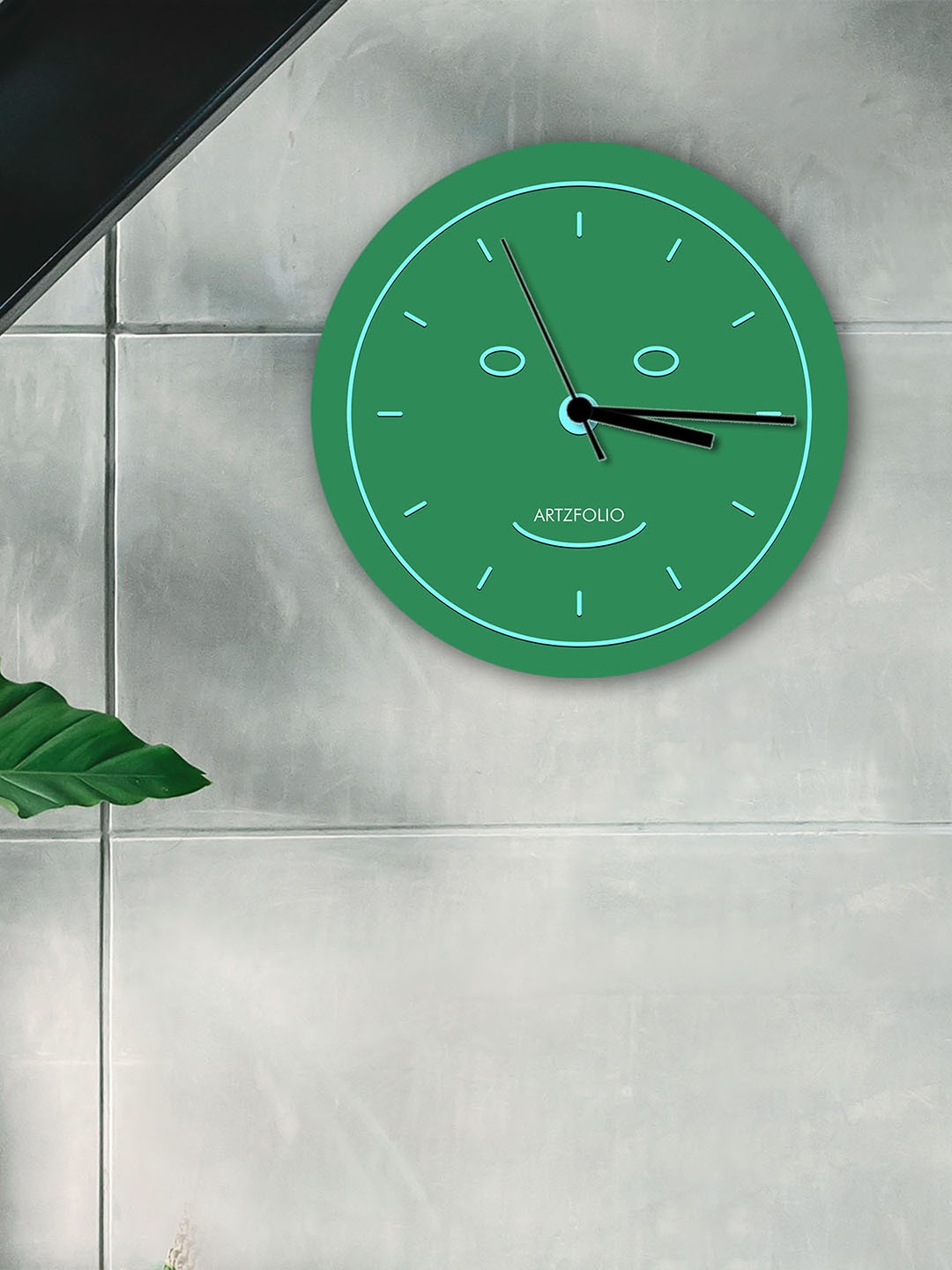 

ArtzFolio Multicoloured Printed Contemporary Wall Clock, Multi
