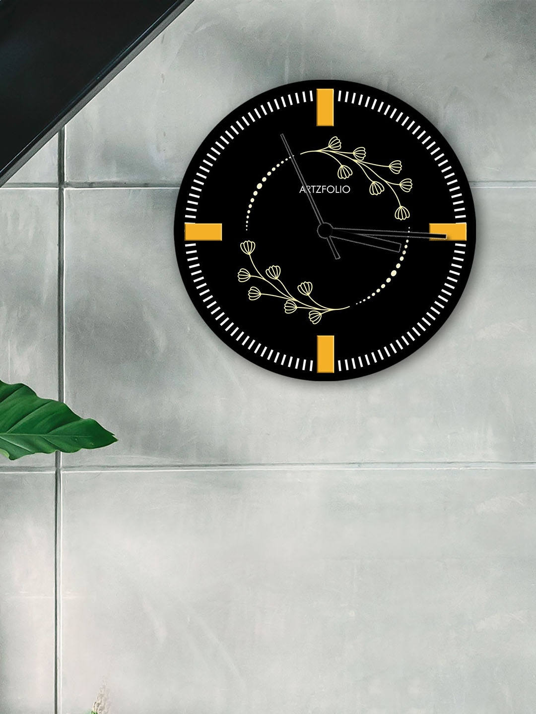 

ArtzFolio Multicoloured Printed Contemporary Wall Clock, Multi
