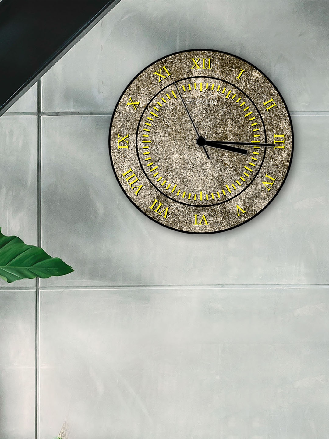 

ArtzFolio Multicoloured Printed Contemporary Wall Clock, Multi