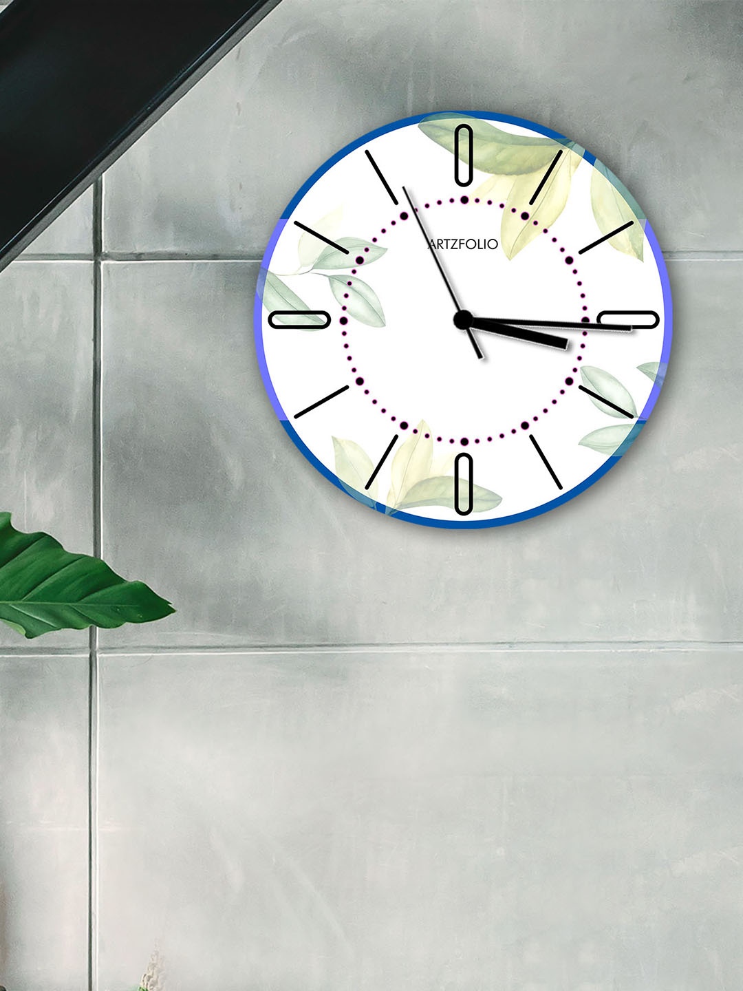 

ArtzFolio Multicoloured Printed Contemporary Wall Clock, Multi