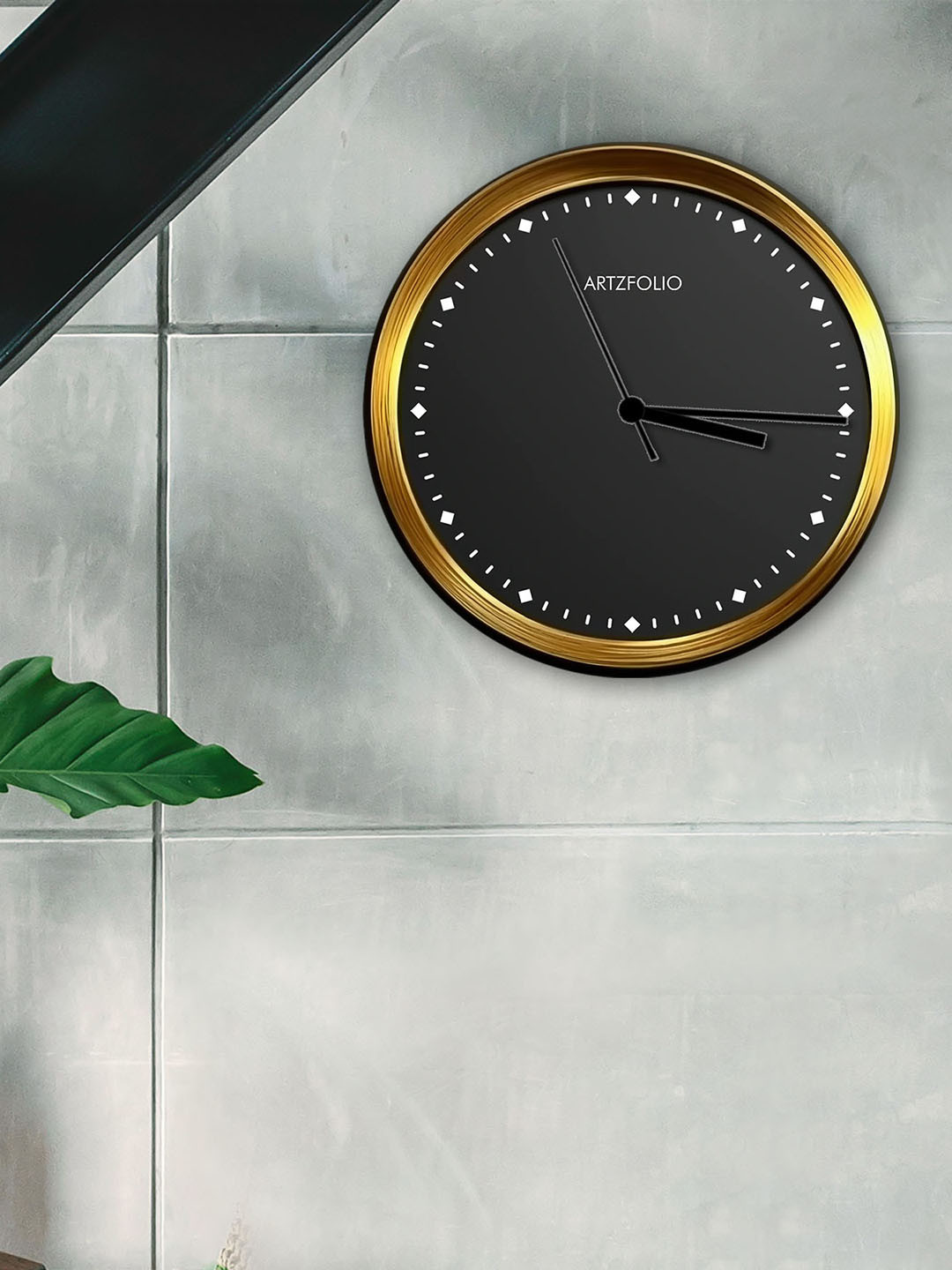 

ArtzFolio Multicoloured Printed Contemporary Wall Clock, Multi
