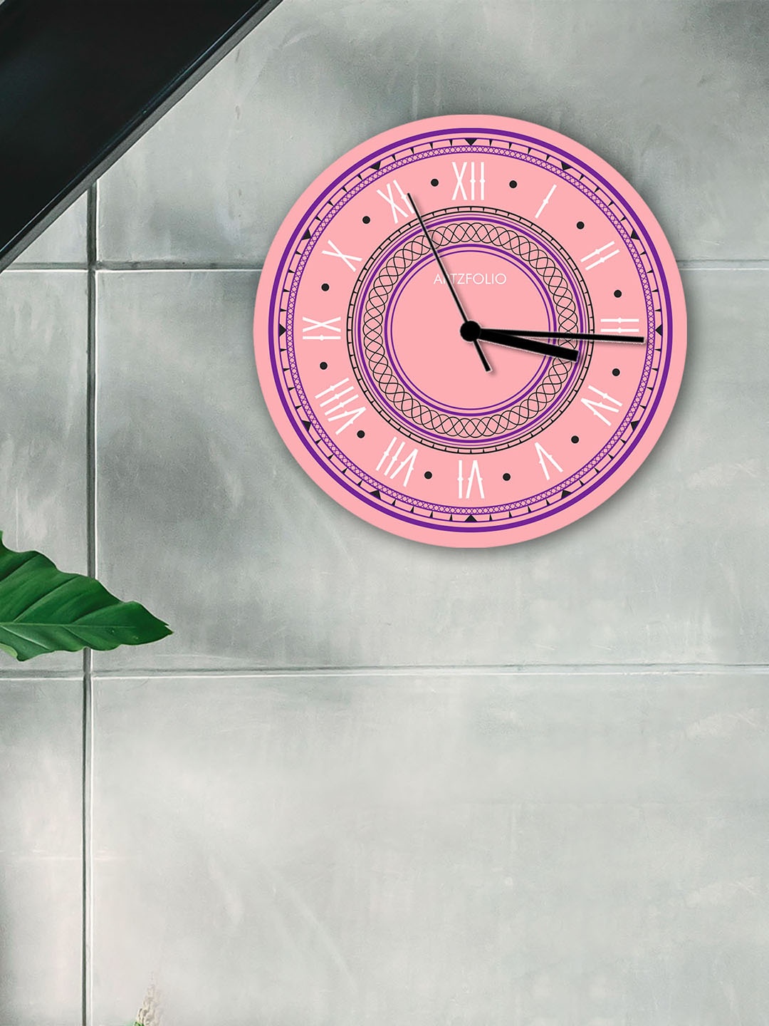 

ArtzFolio Multicoloured Printed Contemporary Wall Clock, Multi