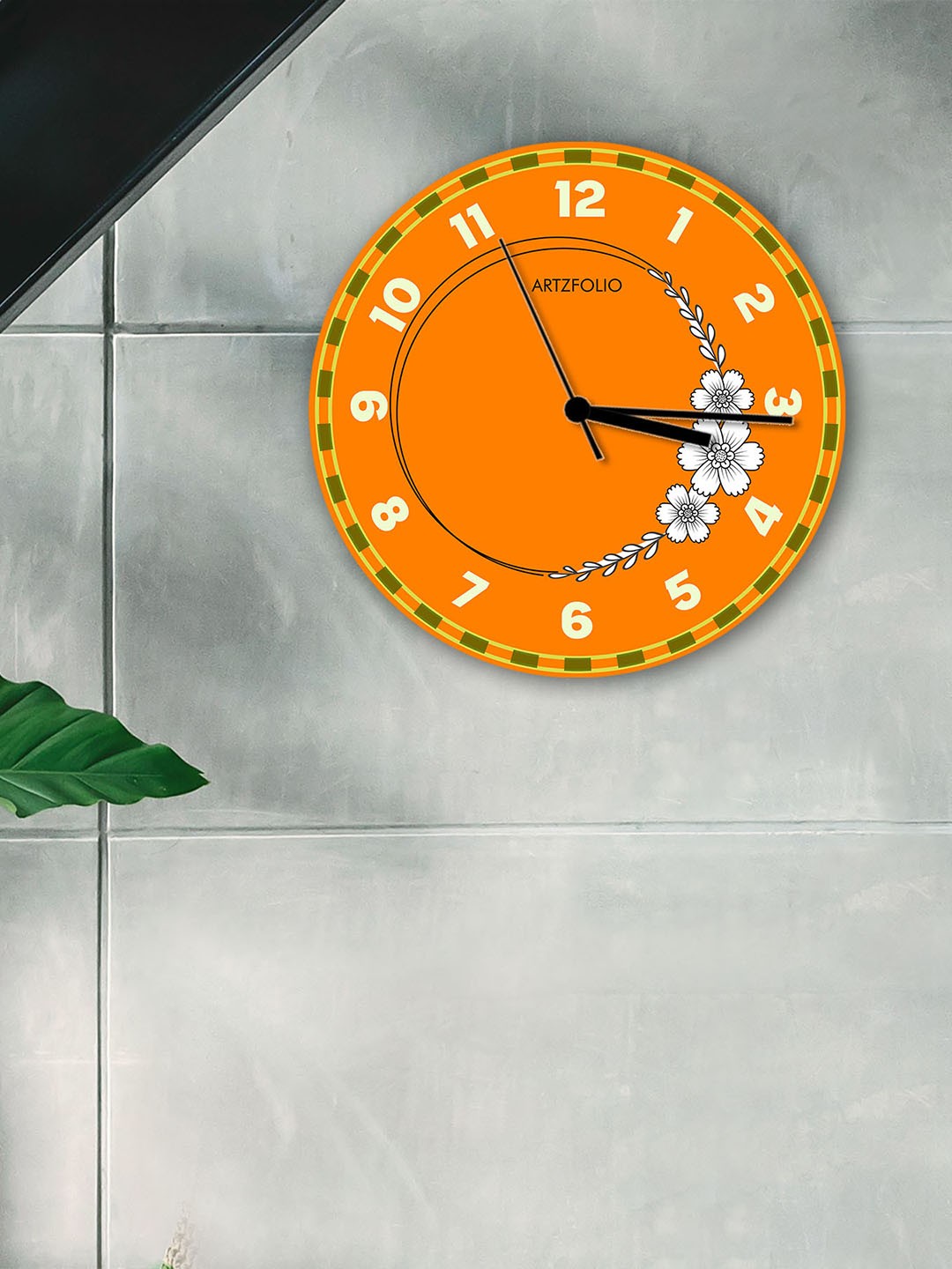 

ArtzFolio Multicoloured Printed Contemporary Wall Clock, Multi