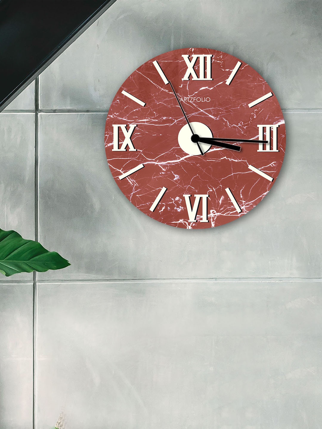 

ArtzFolio Multicoloured Printed Contemporary Wall Clock, Multi