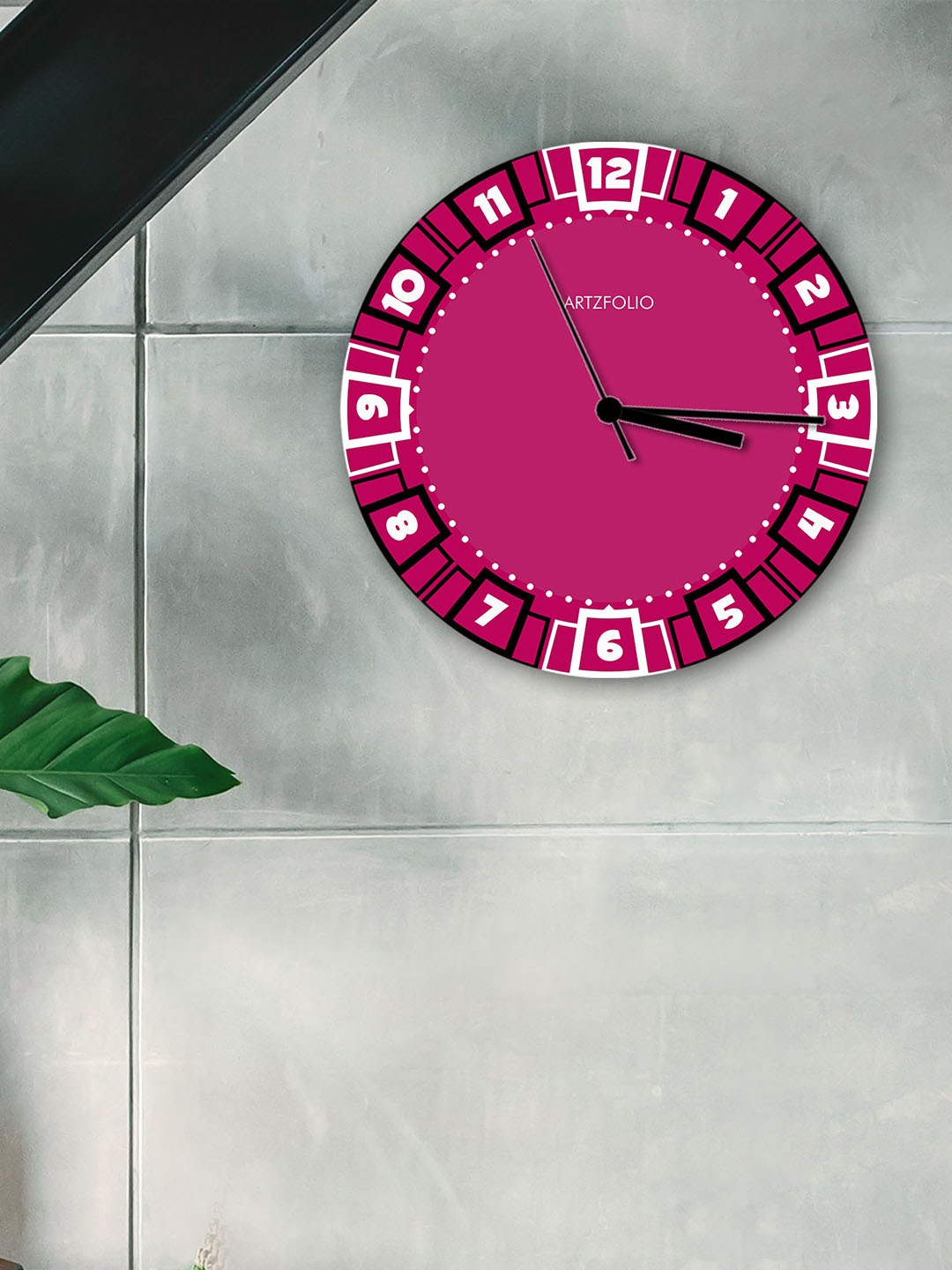 

ArtzFolio Multicoloured Printed Contemporary Wall Clock, Multi