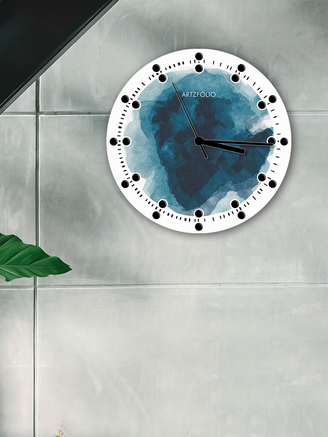 

ArtzFolio Multicoloured Printed Contemporary Wall Clock, Multi
