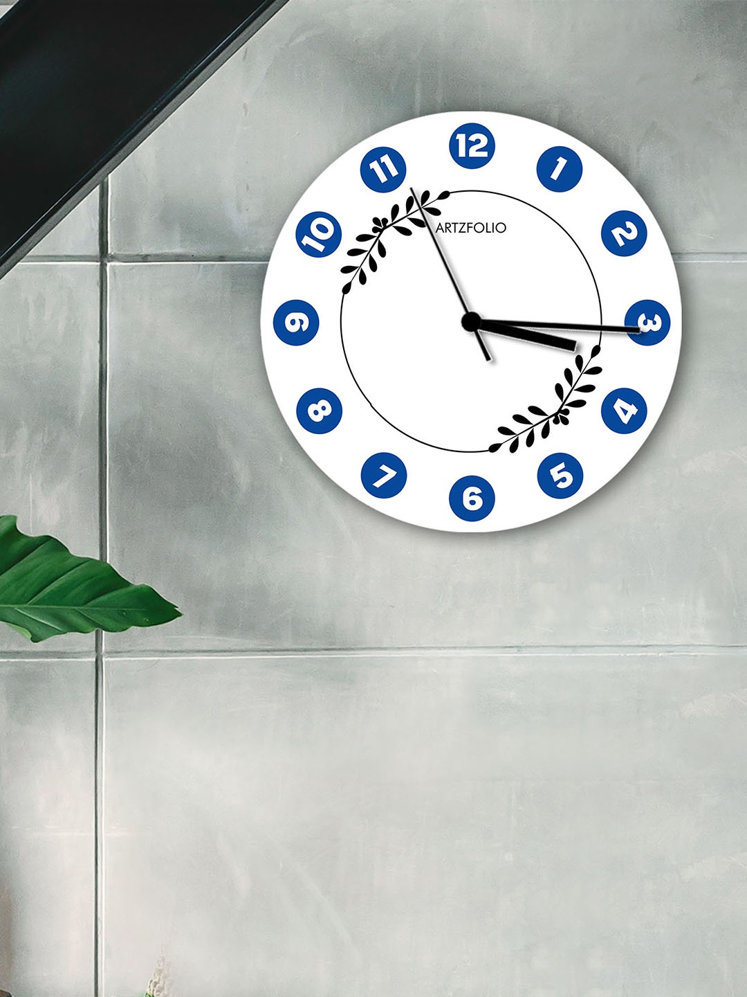 

ArtzFolio Multicoloured Printed Contemporary Wall Clock, Multi