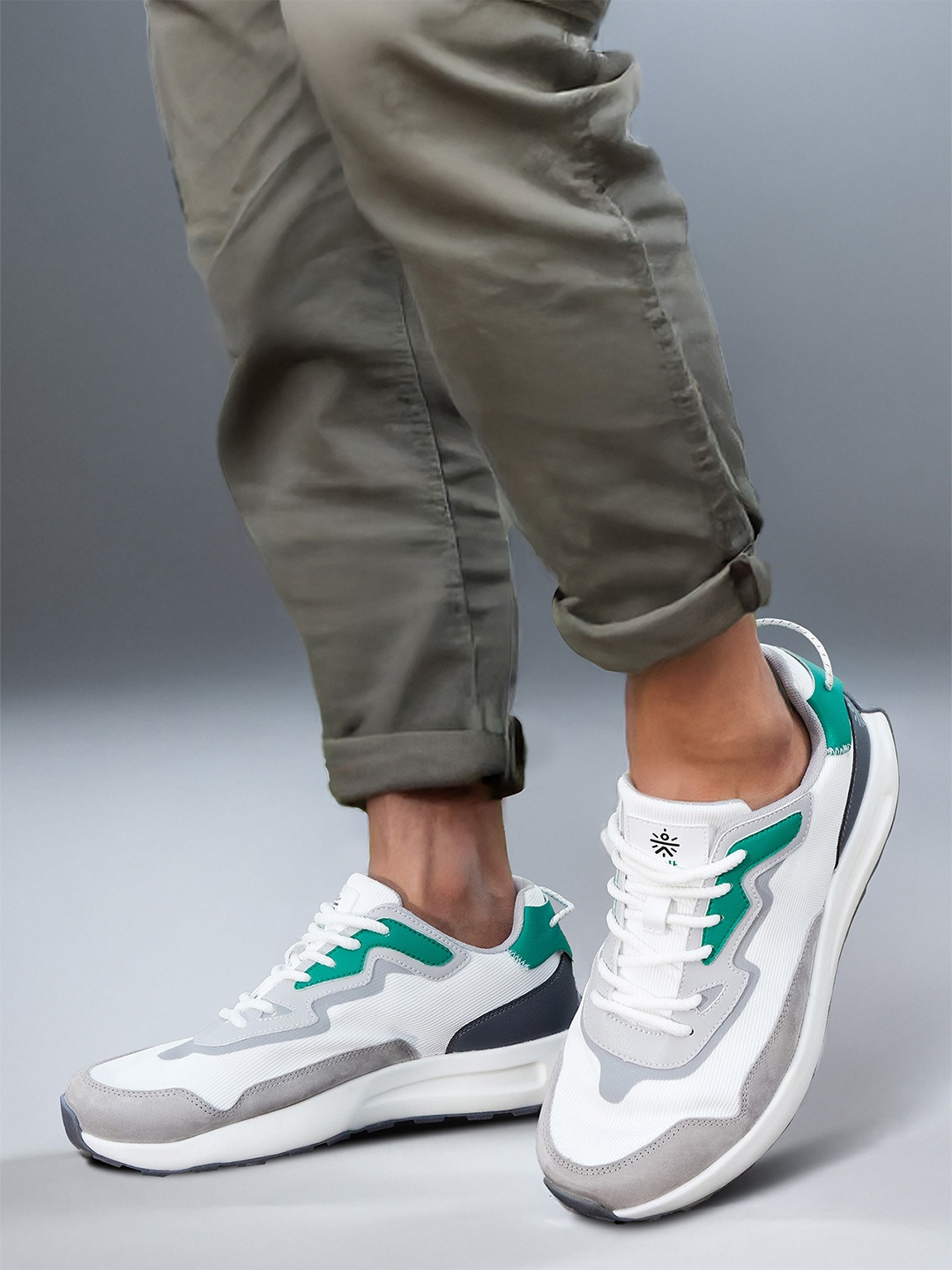 

CULT Men Punch Sneakers, White