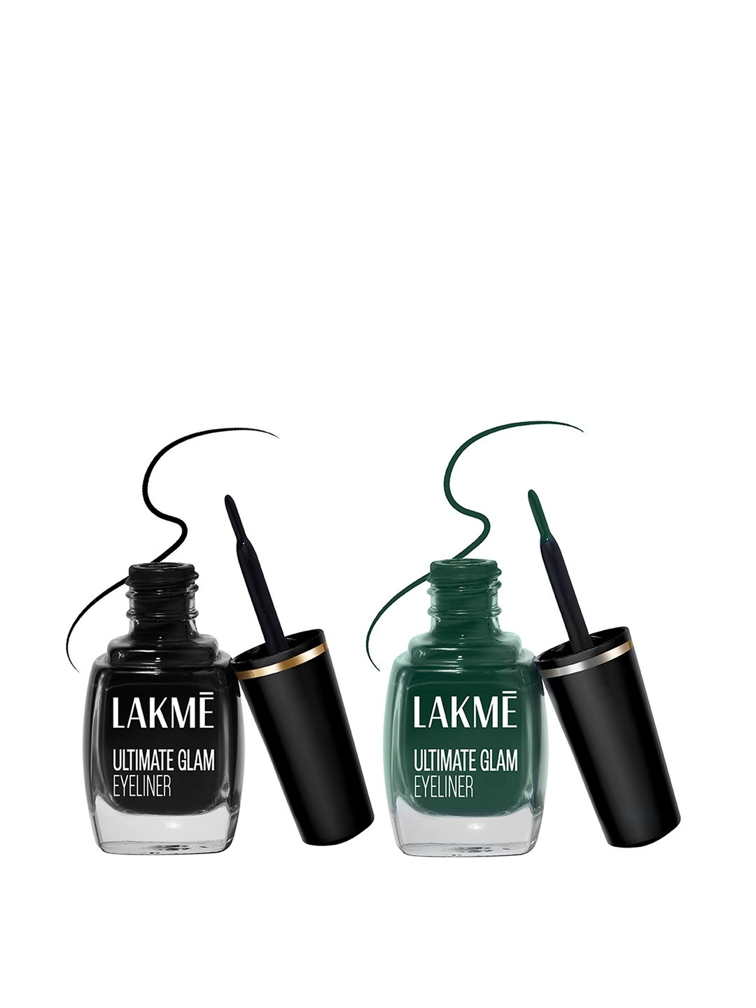 

Lakme Set Of 2 Ultimate Glam Matte Eyeliner - 9ml, Black