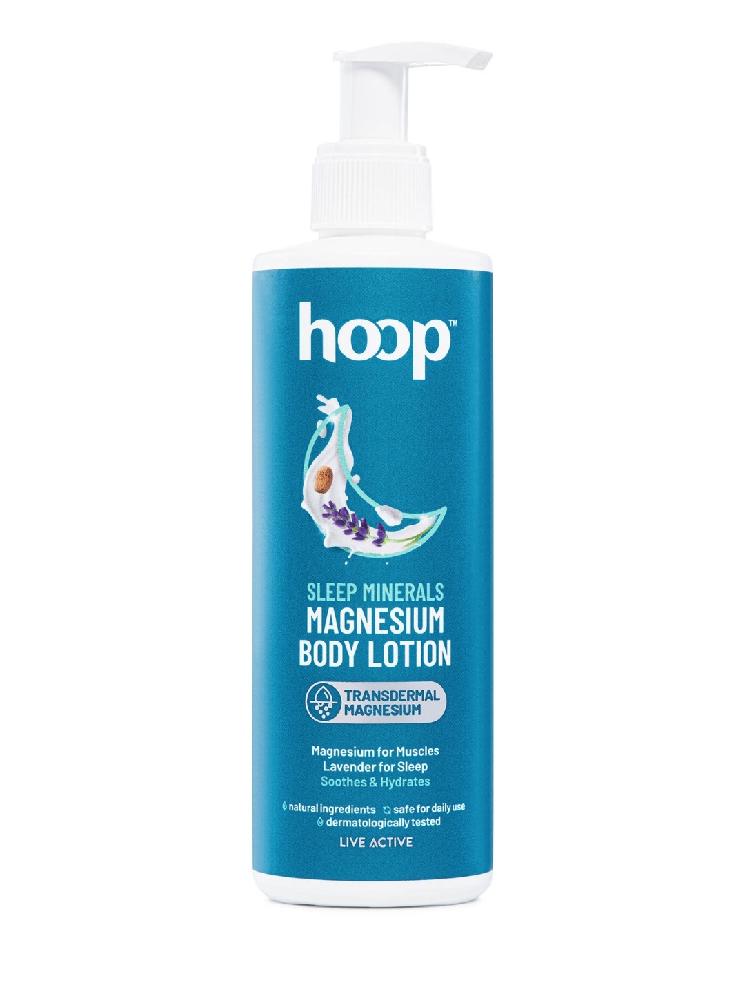 

Hoop Sleep Mineral Magnesium Body Lotion - 250 ml, Transparent