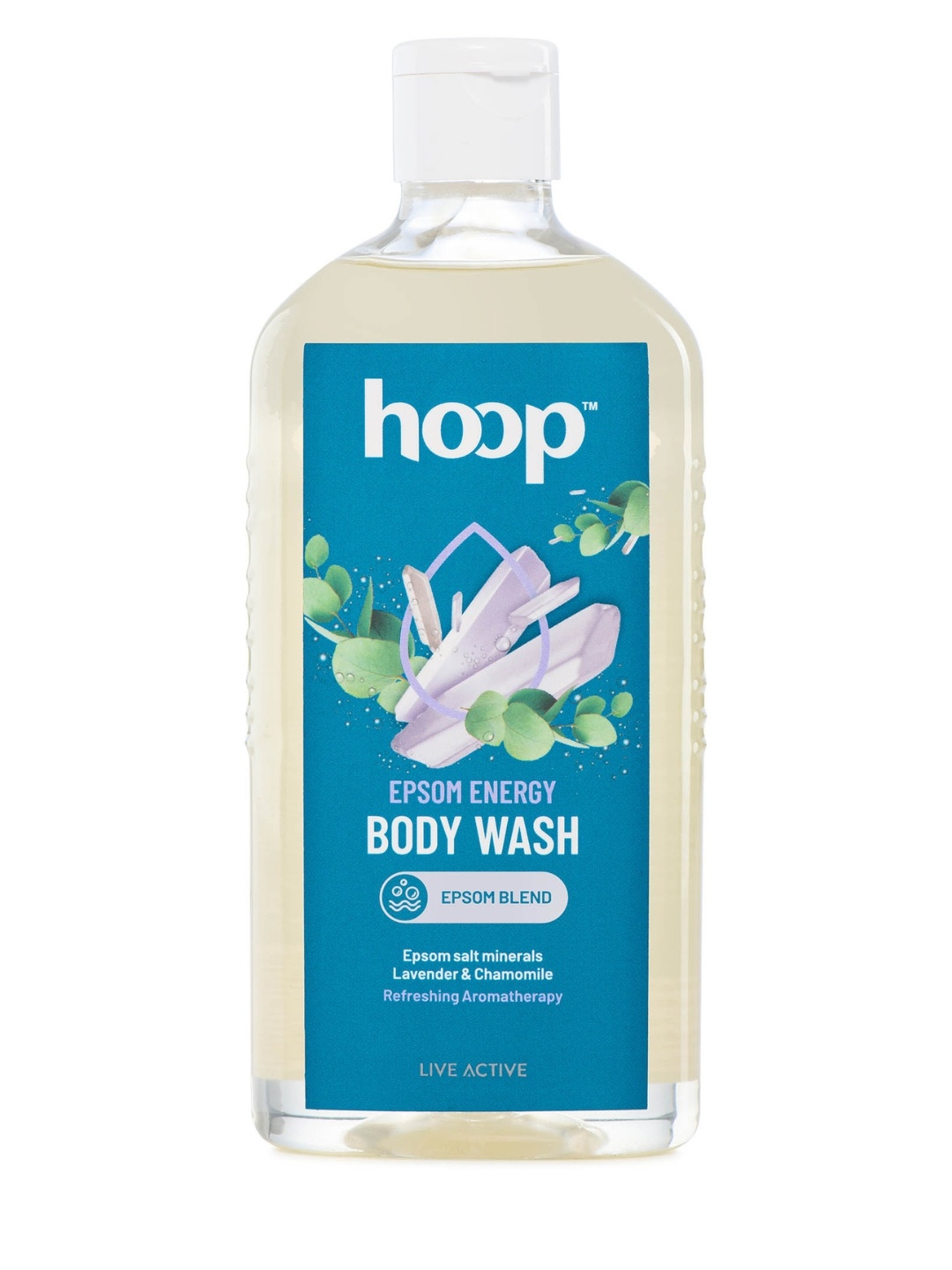 

Hoop Epsom Body Wash With Salicylic Acid - 300 ml, Transparent