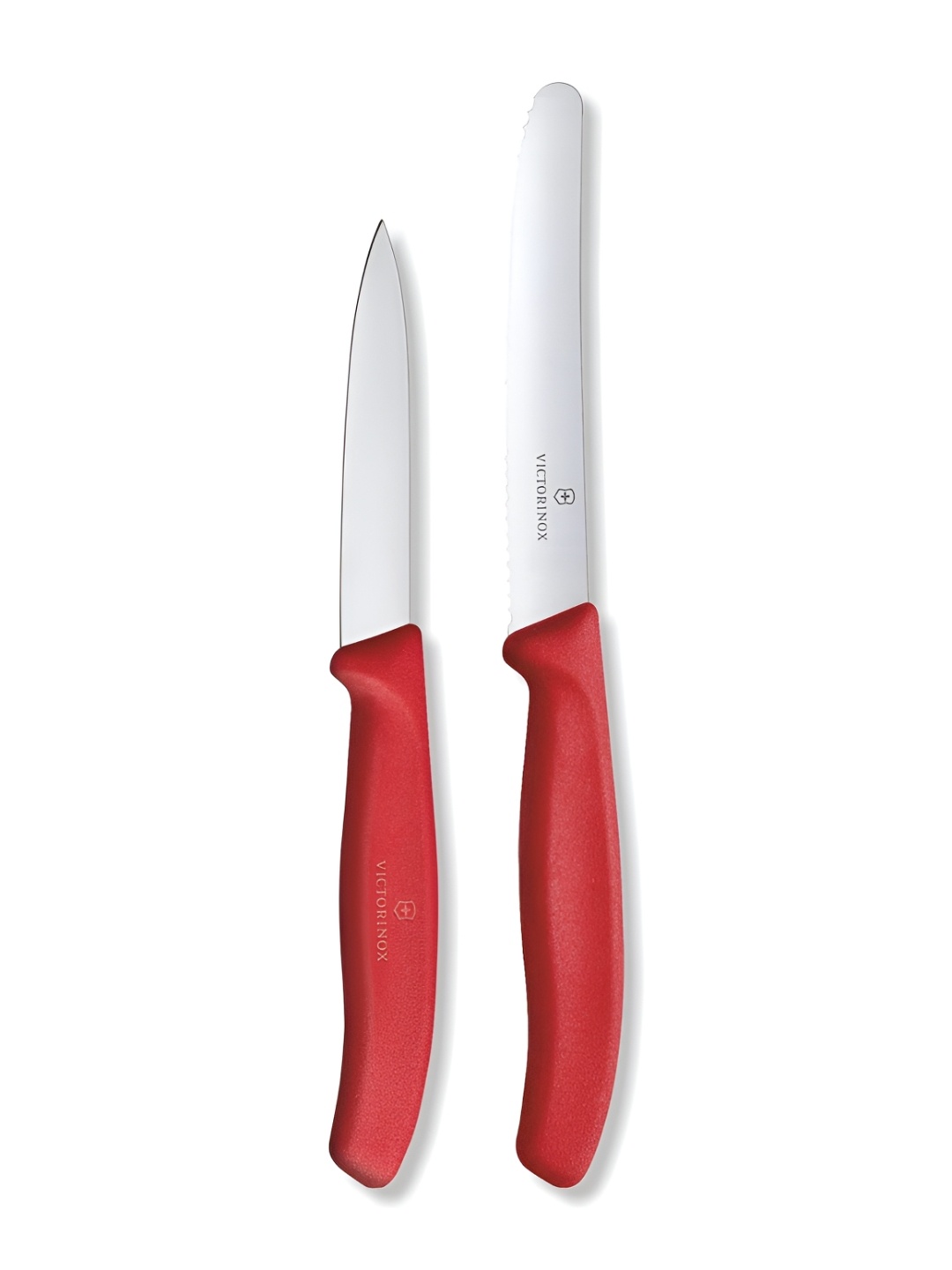 

Victorinox Set of 2 Red Swiss Paring Knives