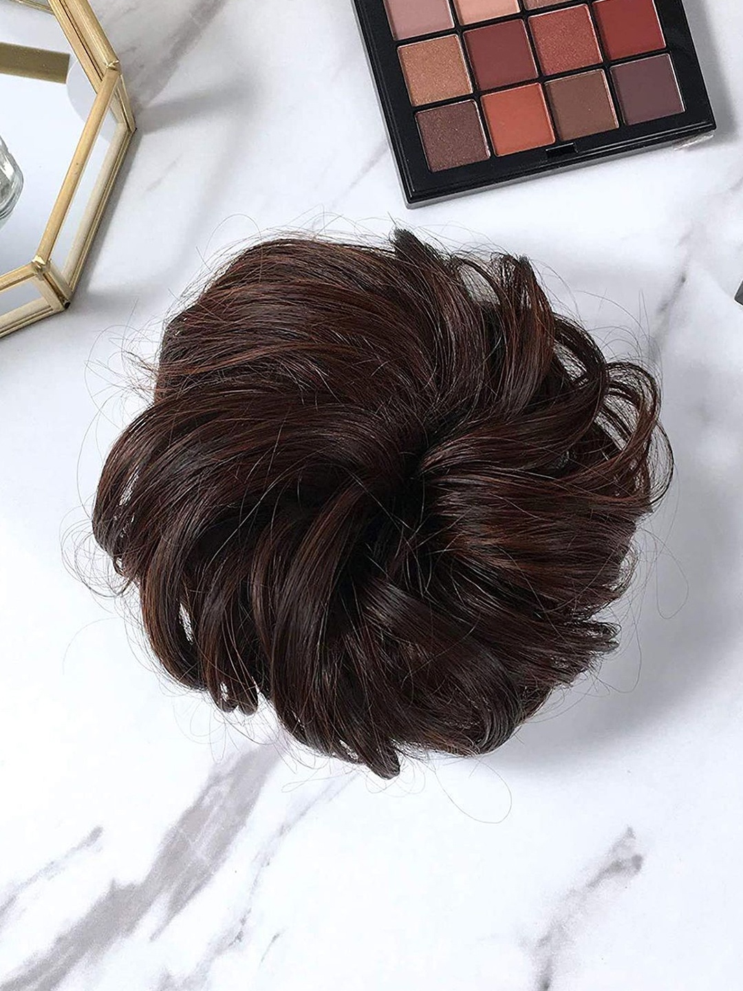 

MAJESTIQUE Women Set of 2 Embellished Hair Accessory Set, Brown