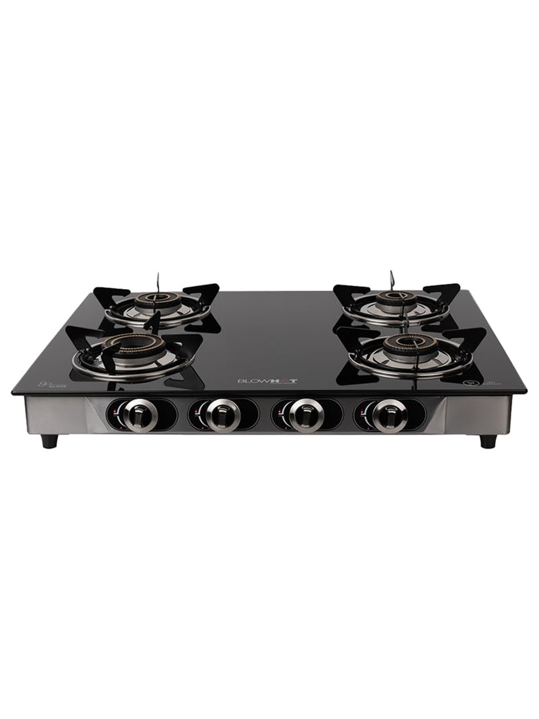 

BLOWHOT 4 Burners Automatic LPG Gas Stove, Black