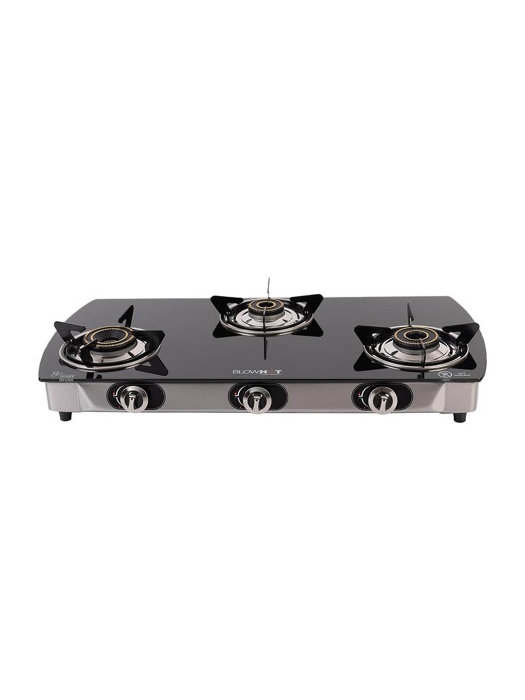 

BLOWHOT 3 Burners Automatic LPG Gas Stove, Black