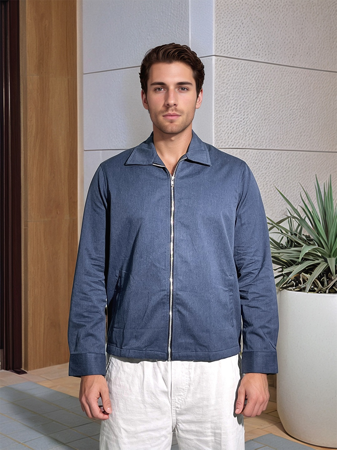 

UNRL Men Tailored Jacket, Blue