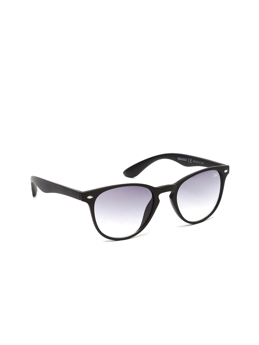 

Killer Unisex Oval Gradient Sunglasses KL3029, Black