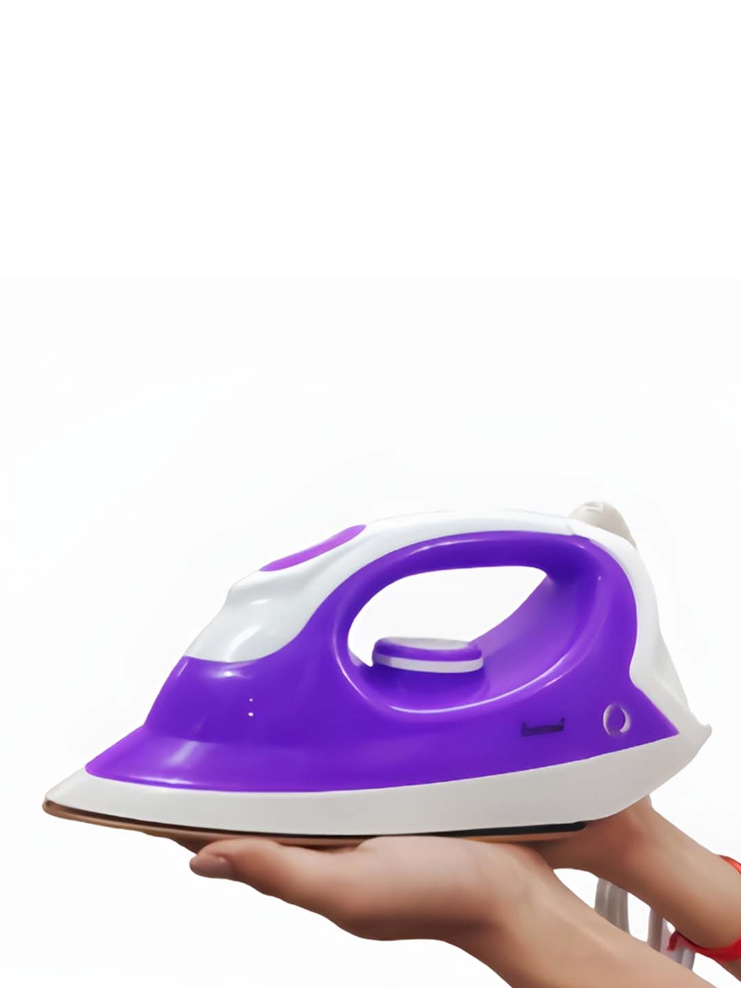 

MyChetan Violet & White Light Weight 750 W Dry Iron