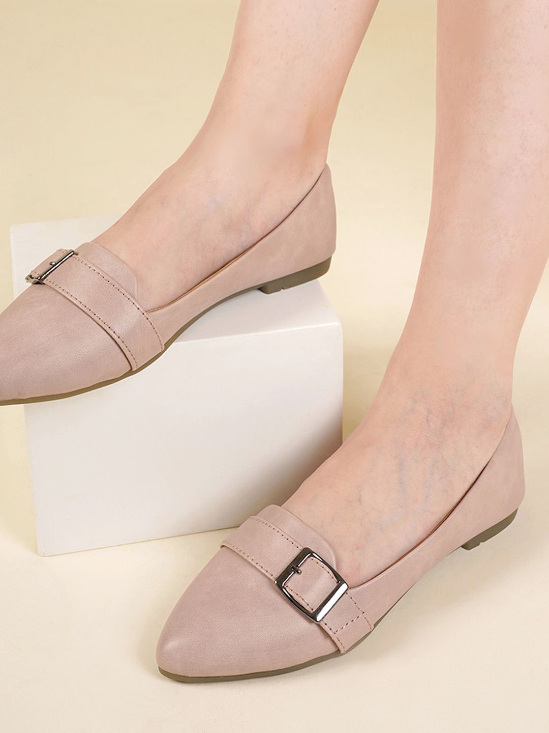 

DressBerry Women Loafers, Peach