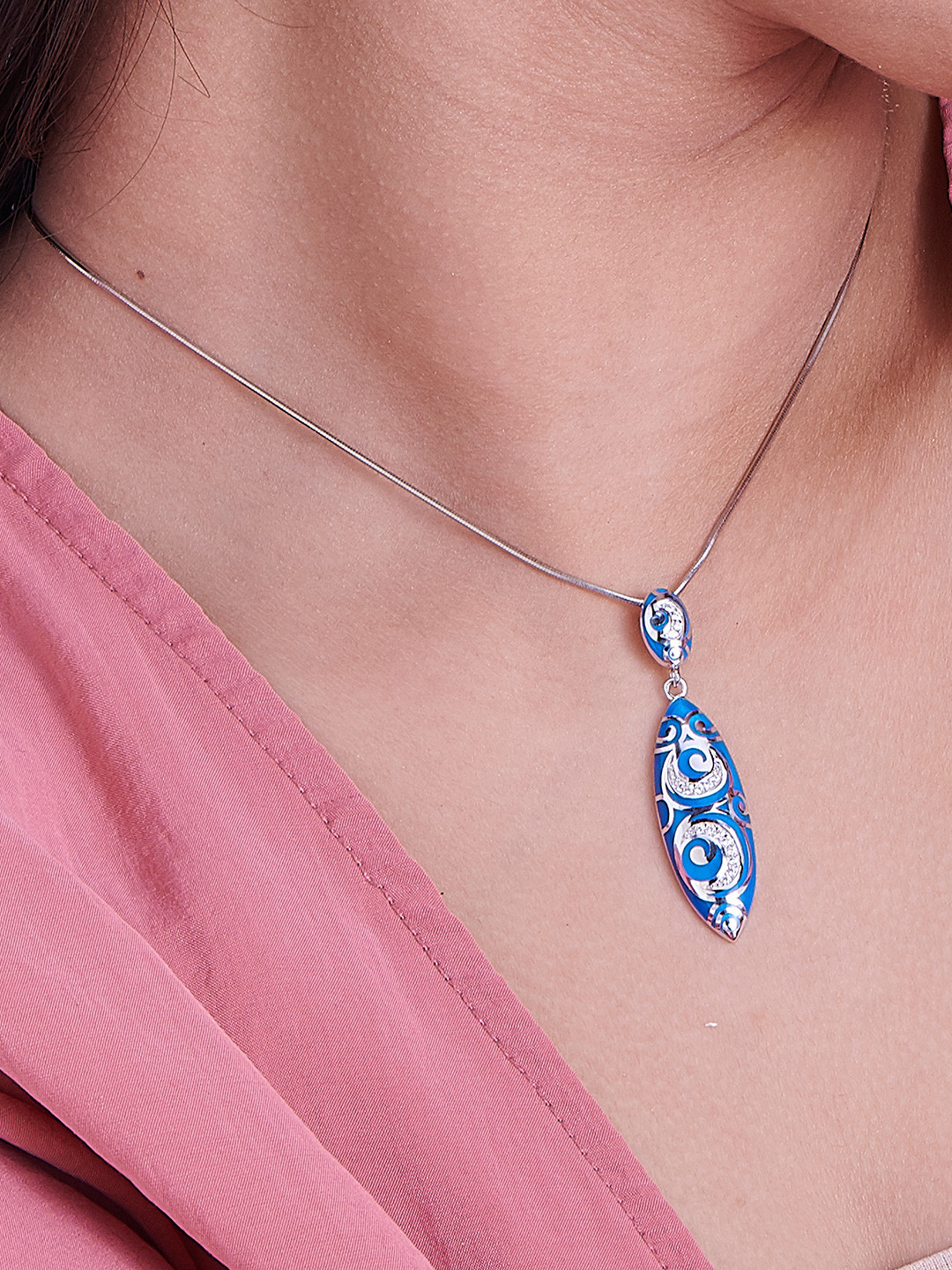 

Nipura 925 Sterling Silver Oval Pendants