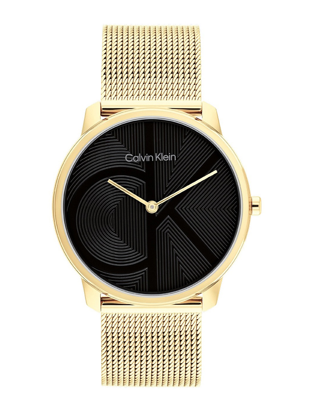 

Calvin Klein Unisex Ck Iconic Analogue Watch 25300016, Black