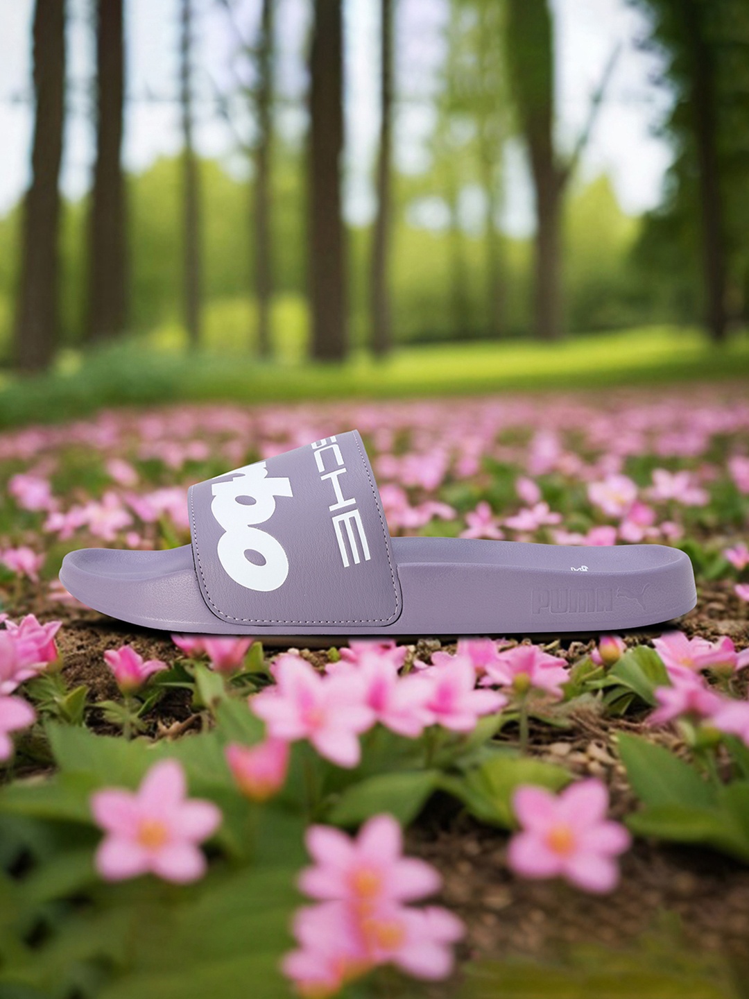 

Puma Porsche Legacy Leadcat 2.0 Unisex Printed Slides, Purple