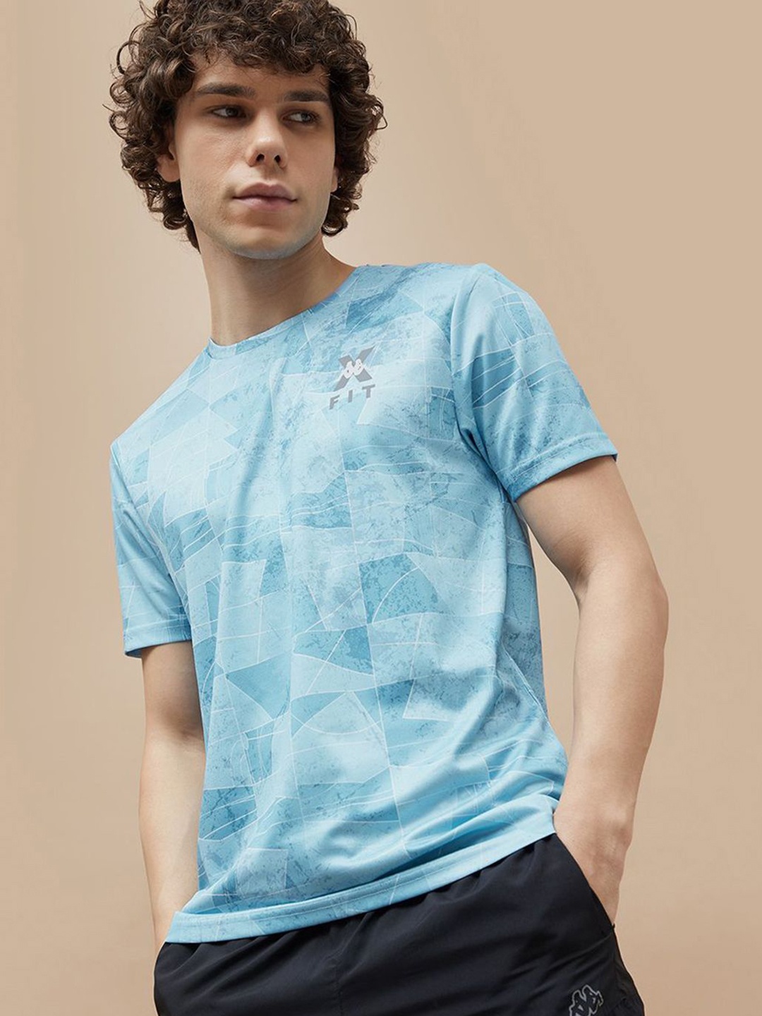

Kappa Men Printed T-shirt, Blue