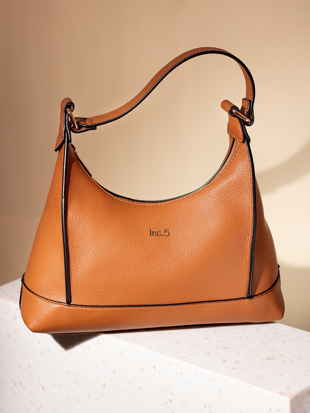 

Inc 5 Shoulder Bag, Tan