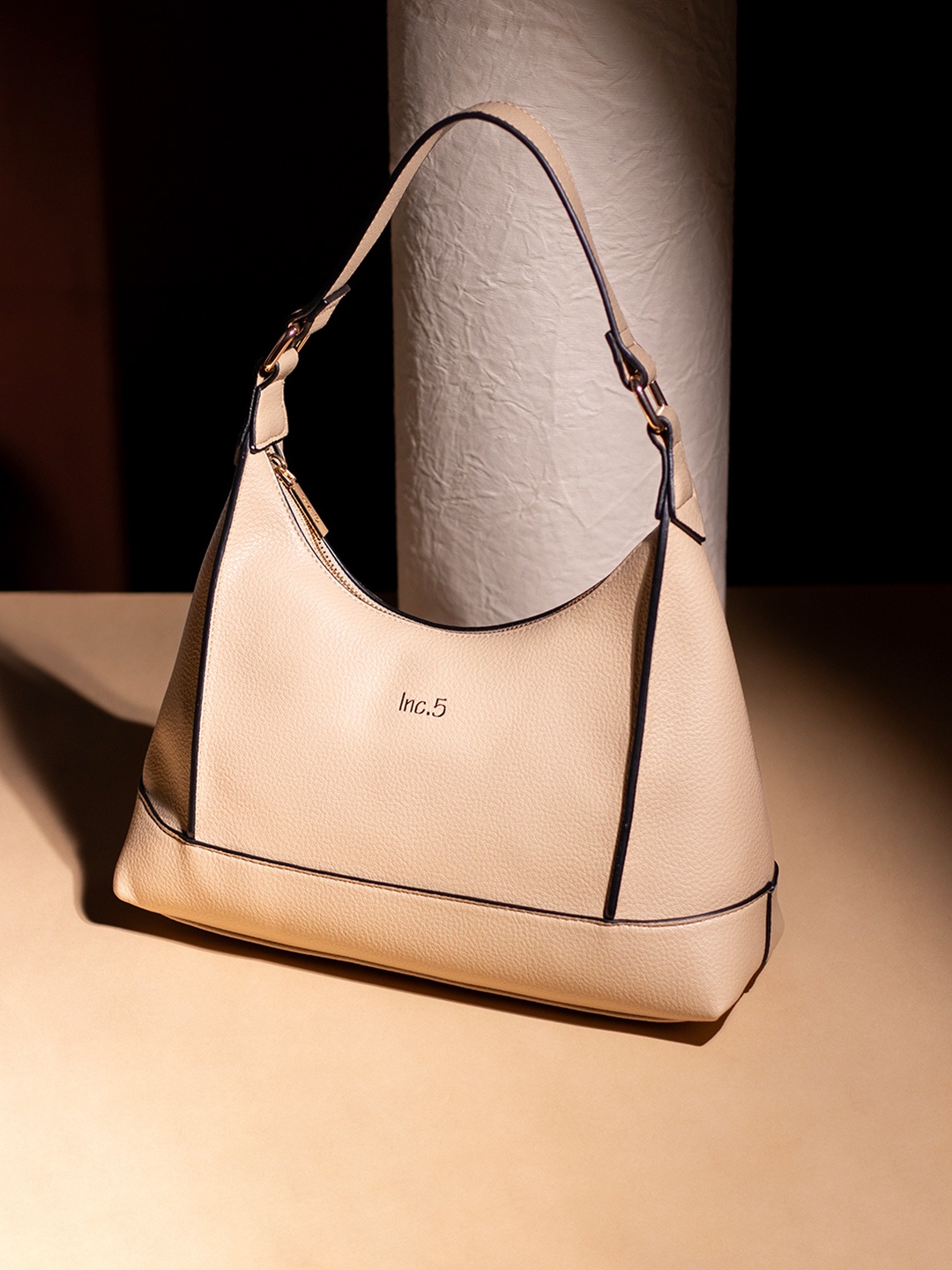 

Inc 5 Shoulder Bag, Beige