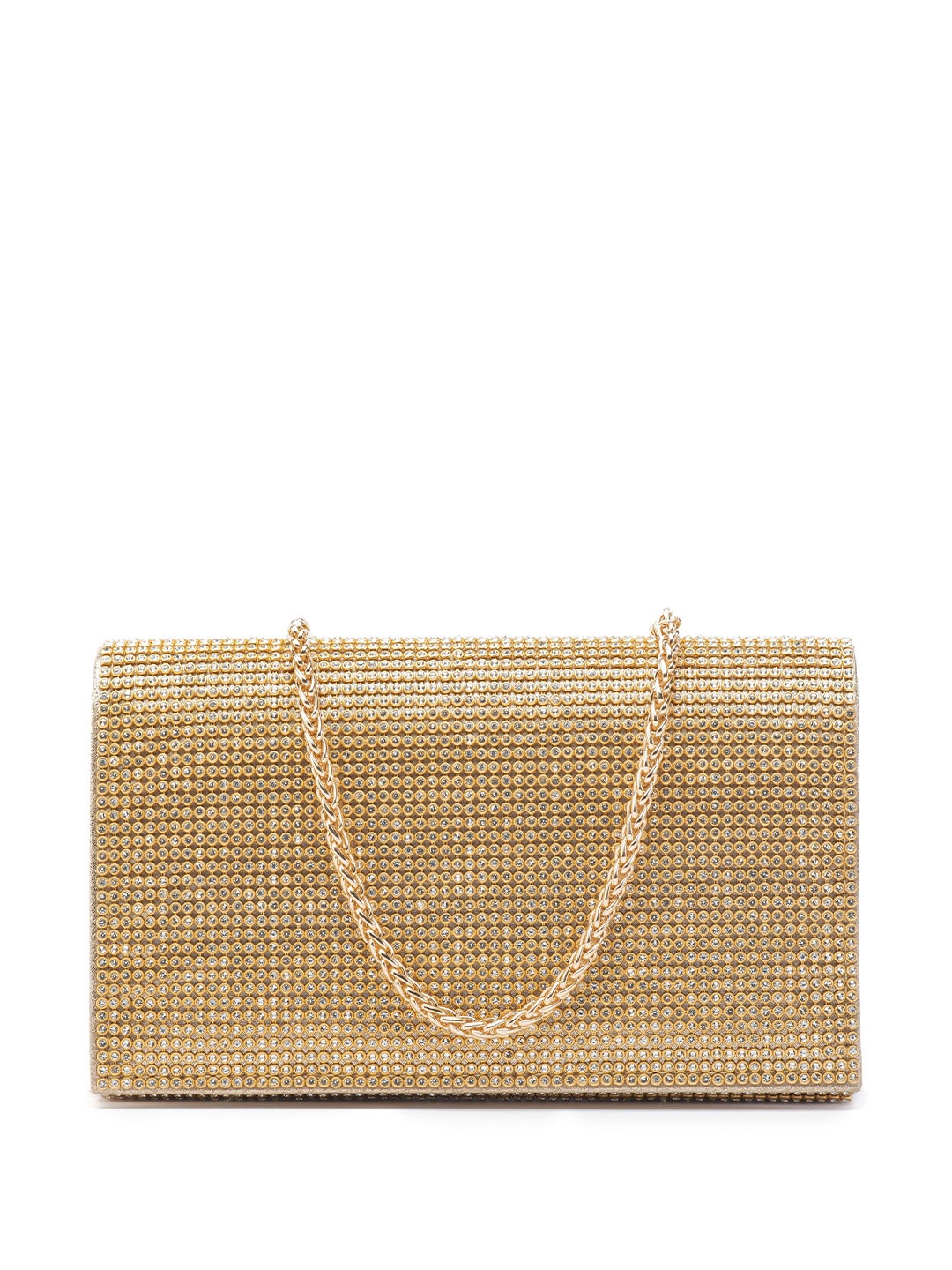 

Lino Perros Embellished Purse Clutch, Gold