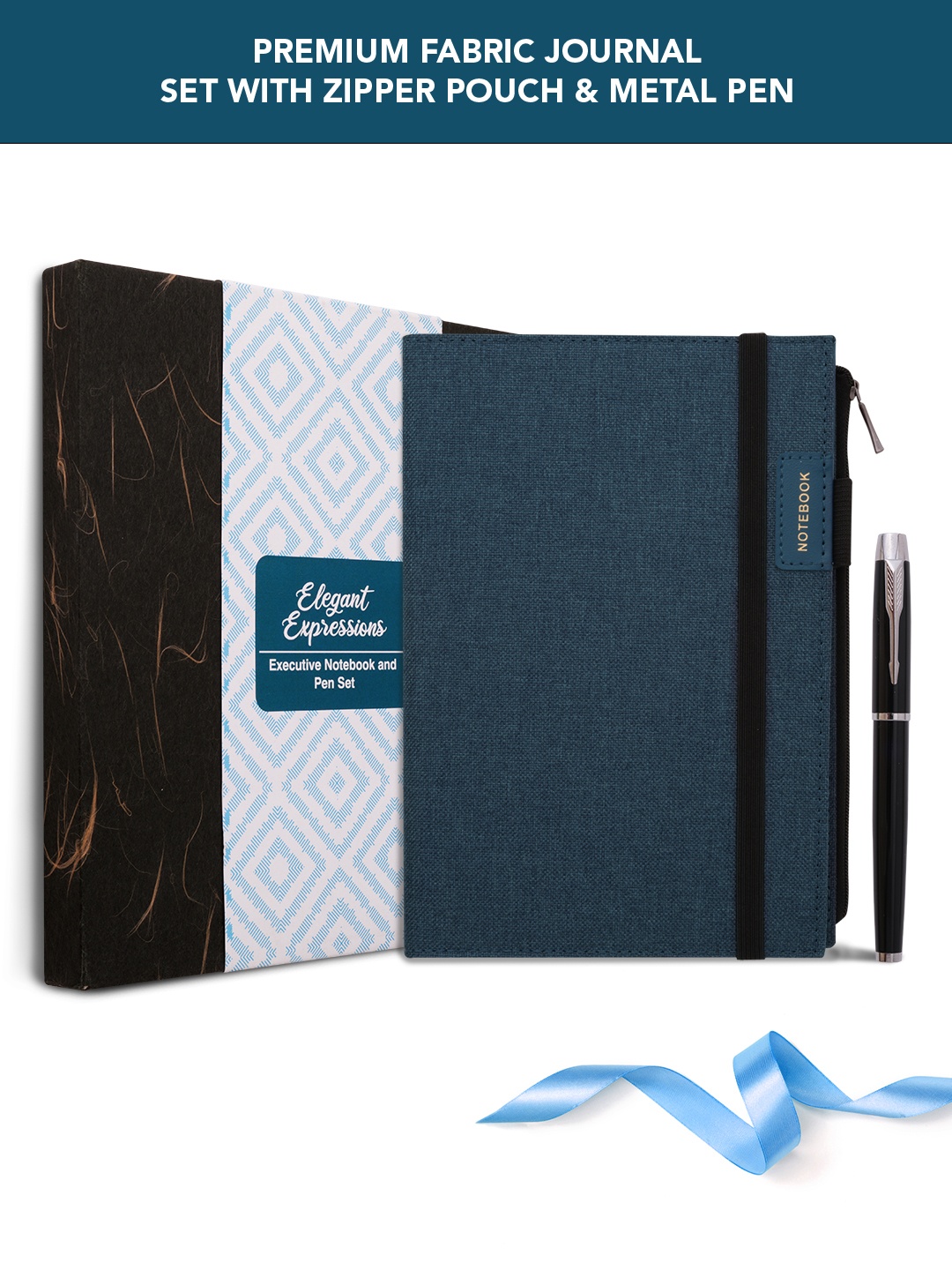 

Doodle A5 Refillable Notebook | Notable Gift Set 8, Black