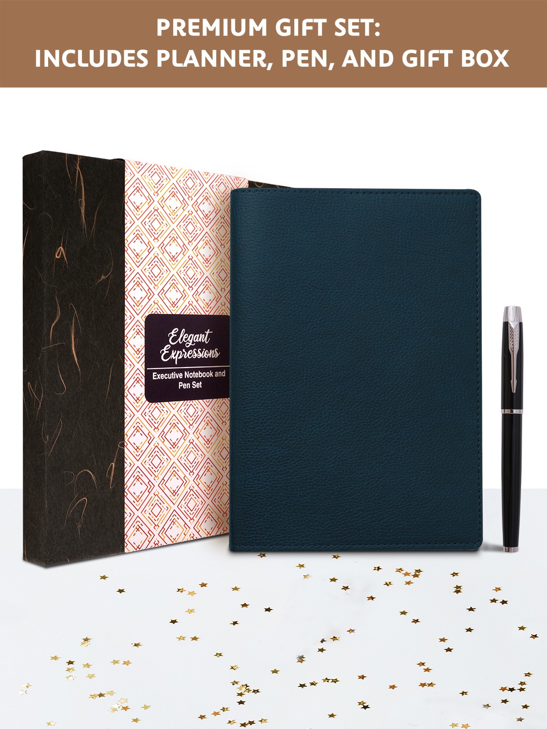 

Doodle A5 Refillable Notebook | Notable Gift Set 11, Blue