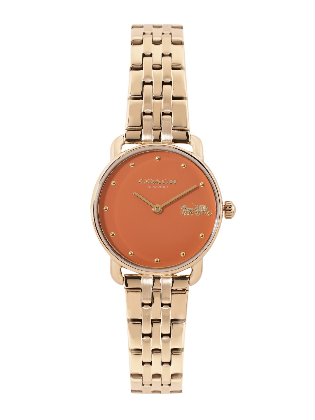

Coach Women Elliot Analogue Watch 14504446, Orange