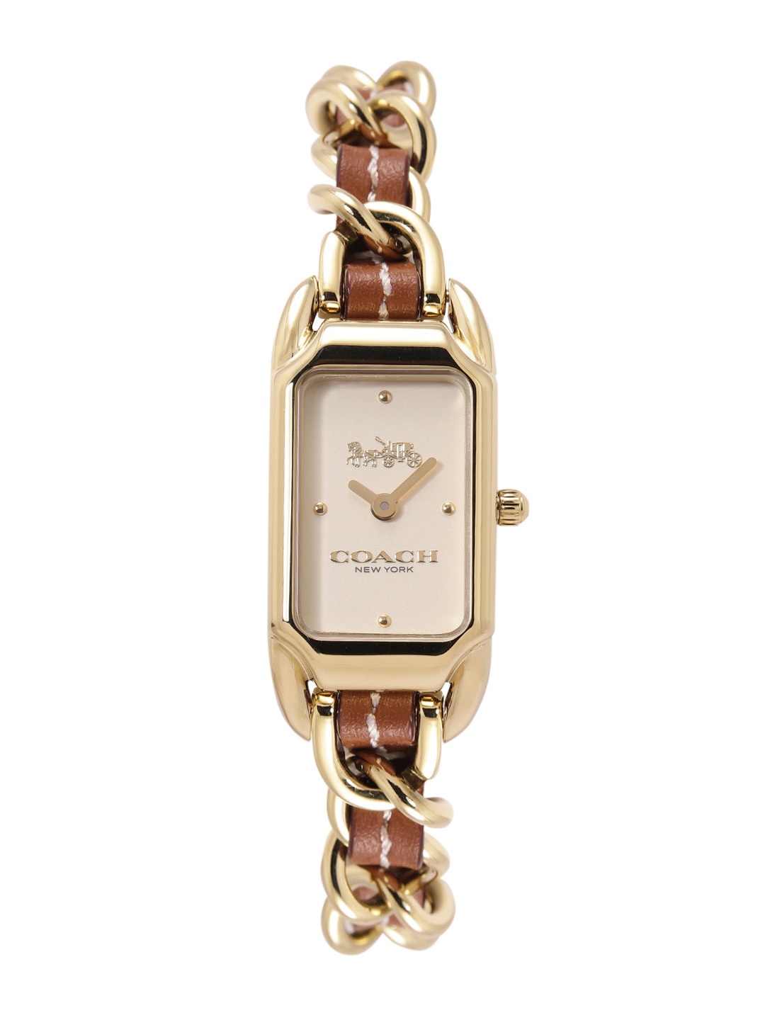 

Coach Women Cadie Analogue Watch 14504282, Gold