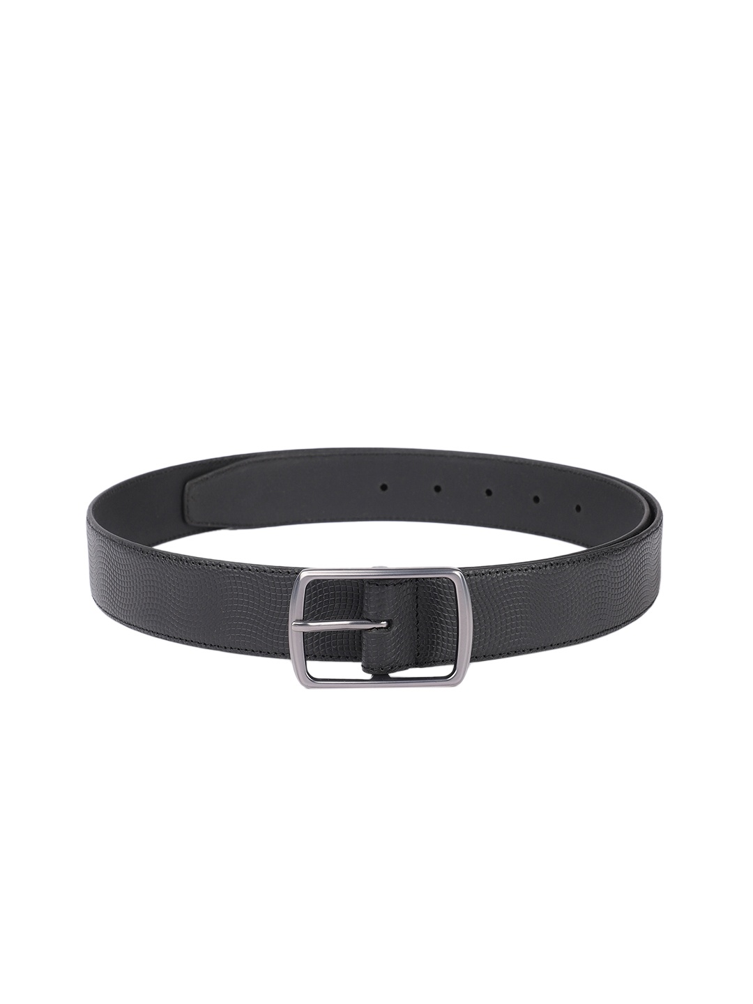

Allen Solly Men Textured Leather Belt, Black