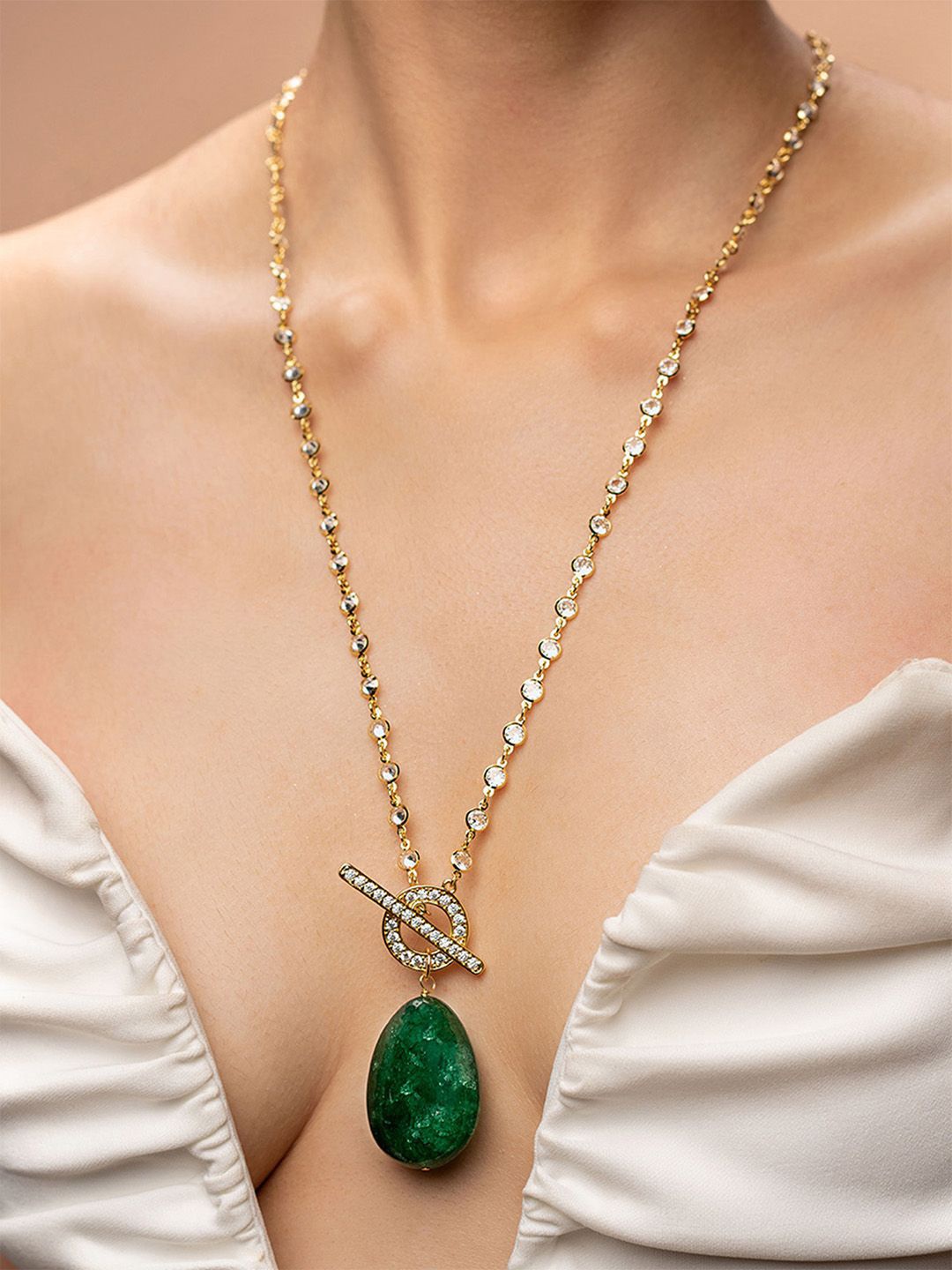 

Isharya Brass Gold-Plated Necklace