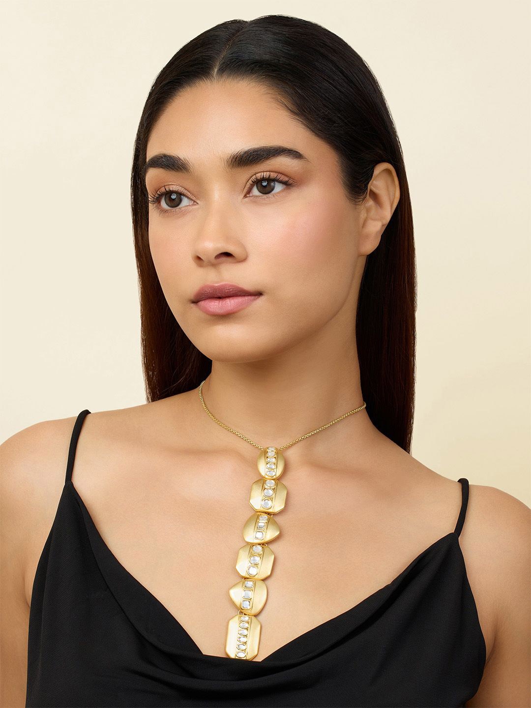 

Isharya Brass Gold-Plated Necklace
