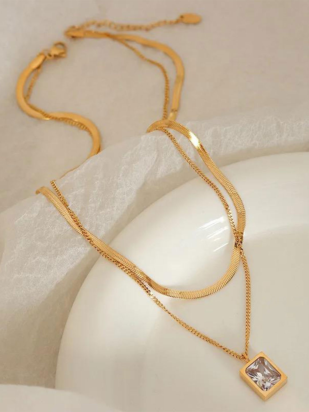 

THEPANDASTOREE Gold-Plated Necklace