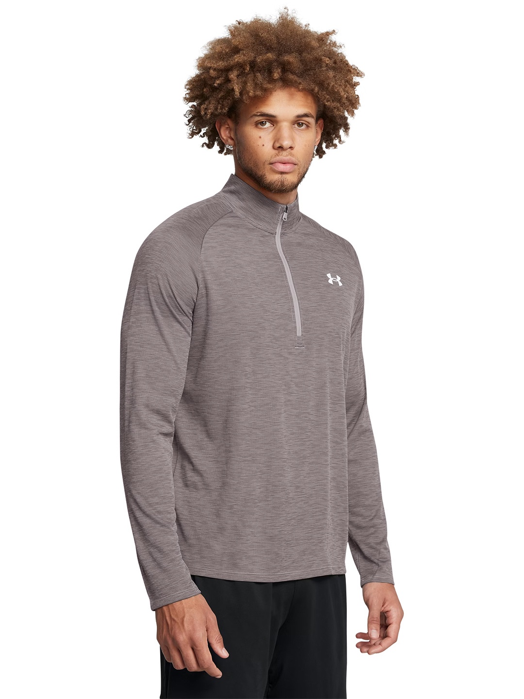 

UNDER ARMOUR Men UA Tech Textured T-shirt, Grey