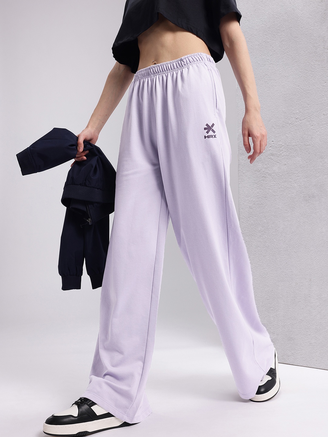 

HRX by Hrithik Roshan Women Lifestyle Track Pants, Lavender