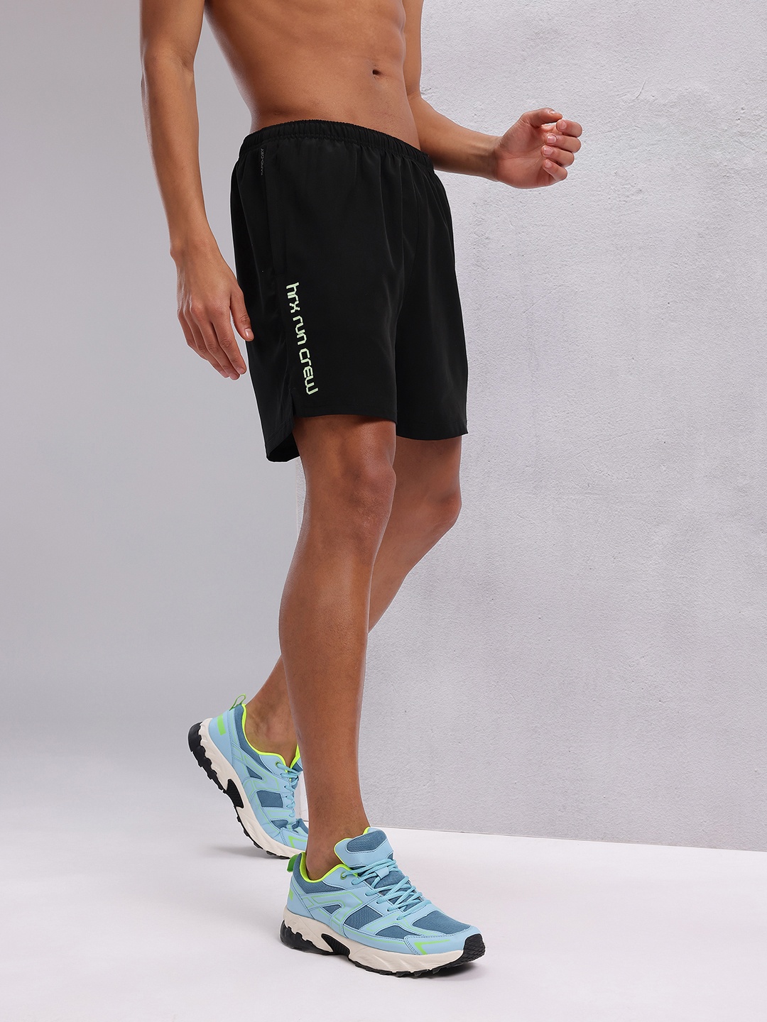 

HRX by Hrithik Roshan Men Rapid-Dry Running Shorts, Black