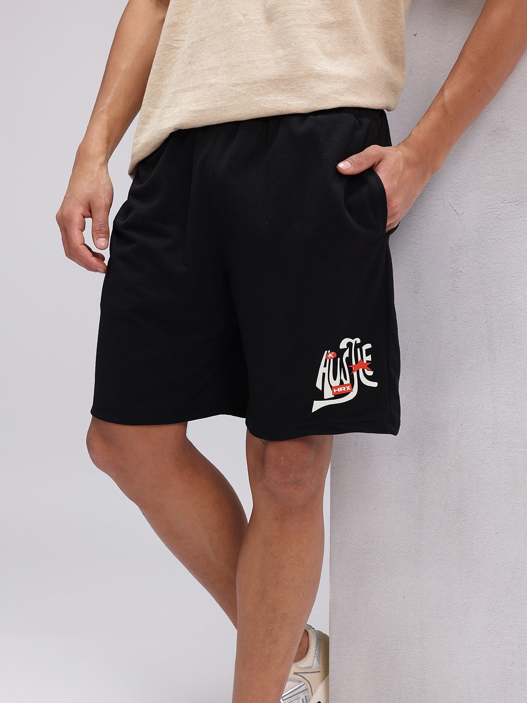 

HRX by Hrithik Roshan Men Lifestyle Shorts, Black