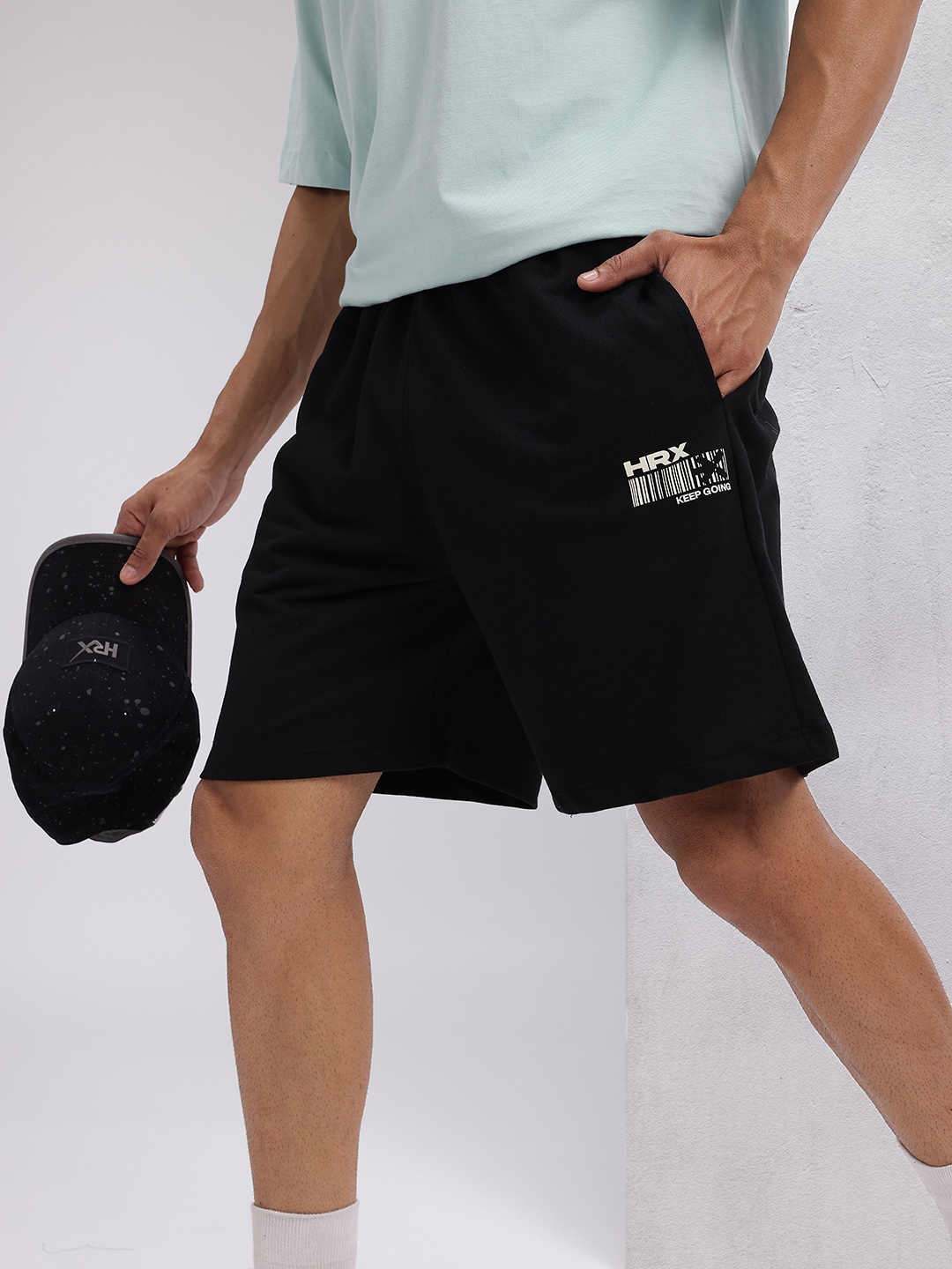 

HRX by Hrithik Roshan Men Lifestyle Shorts, Black