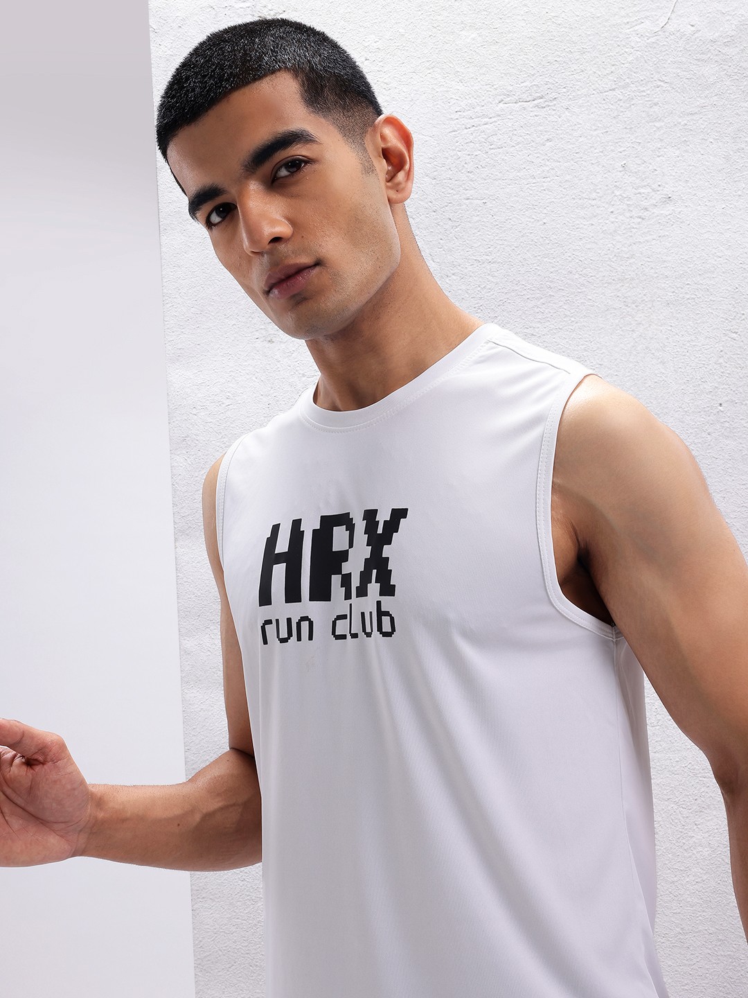 

HRX by Hrithik Roshan Men Typography Printed T-shirt, White
