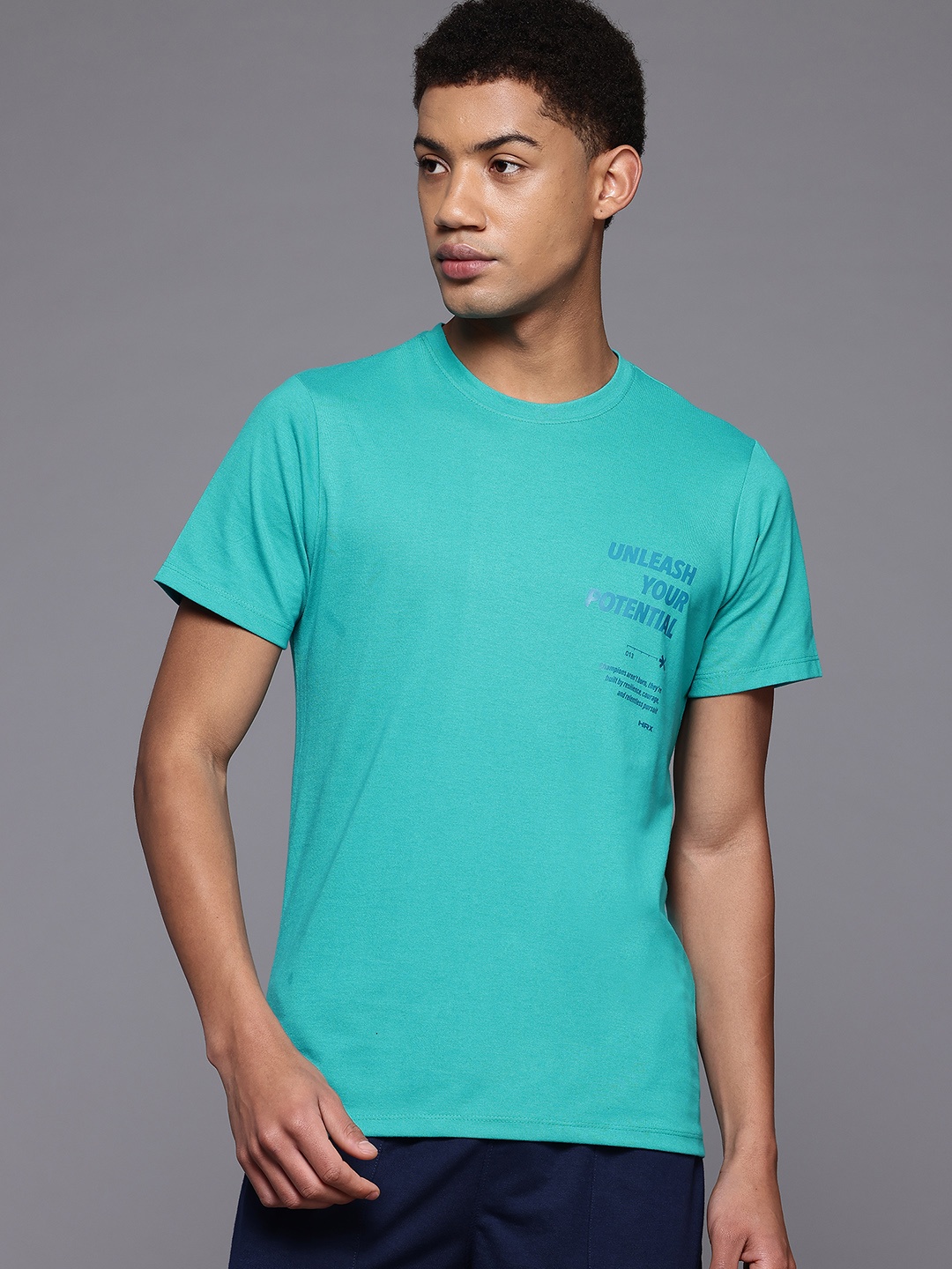 

HRX by Hrithik Roshan Men Lifestyle T-shirt, Green